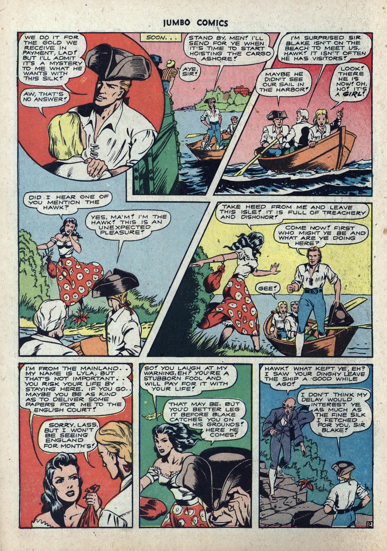 Read online Jumbo Comics comic -  Issue #59 - 24