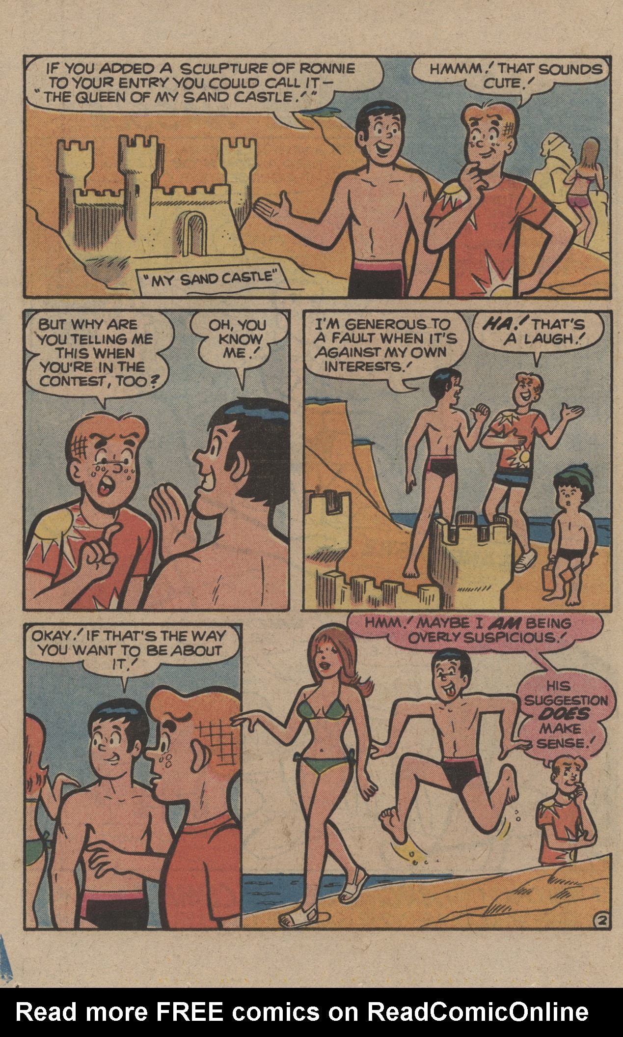 Read online Reggie and Me (1966) comic -  Issue #100 - 14
