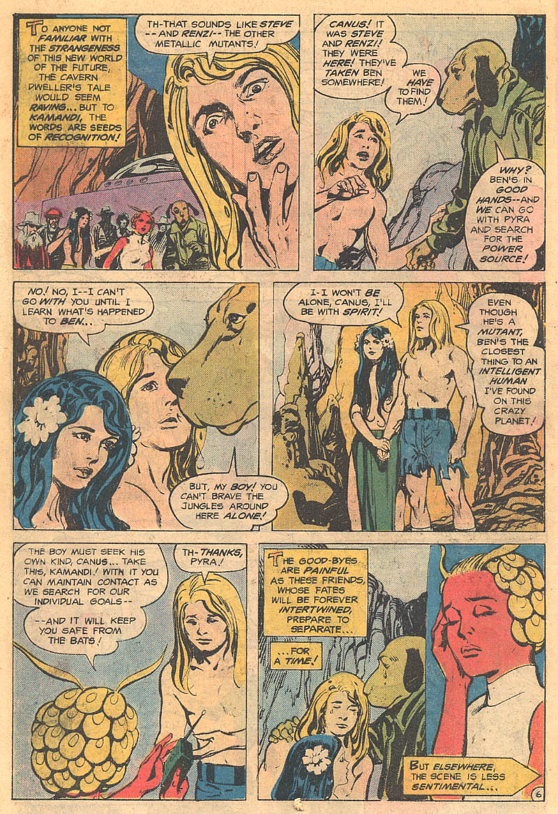 Read online Kamandi, The Last Boy On Earth comic -  Issue #52 - 8