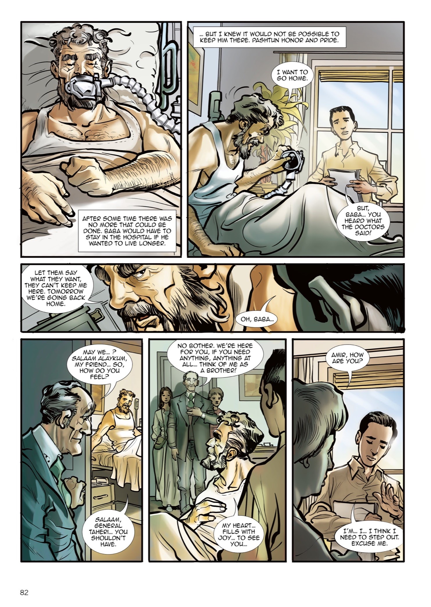 Read online The Kite Runner comic -  Issue # TPB - 83