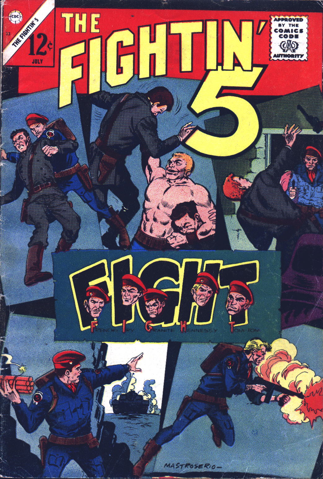 Read online The Fightin' 5 comic -  Issue #33 - 1