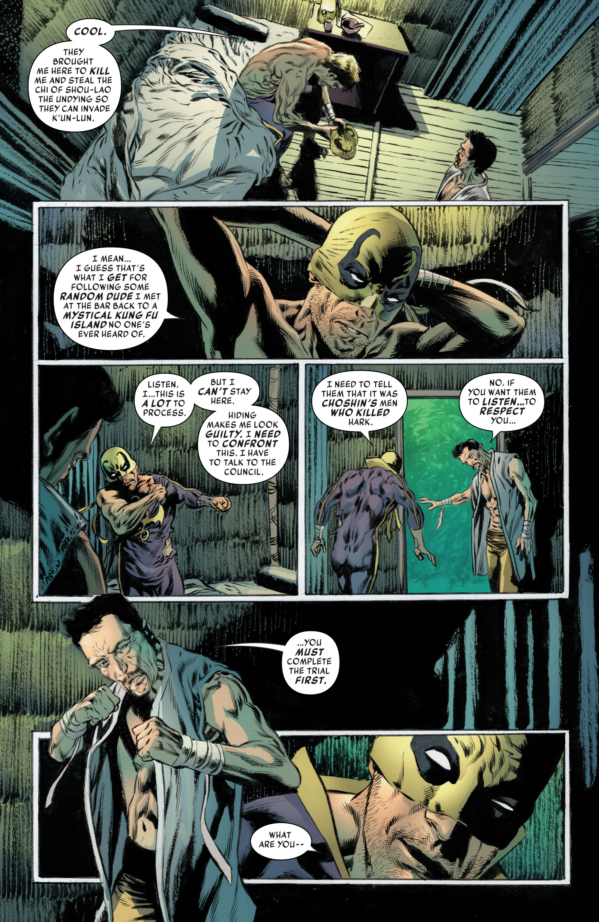 Read online Iron Fist (2017) comic -  Issue #4 - 11