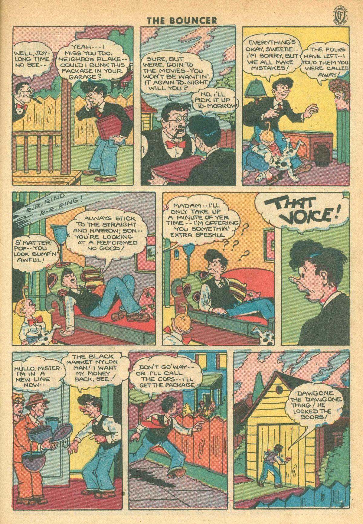 Read online The Bouncer (1944) comic -  Issue #11 - 23