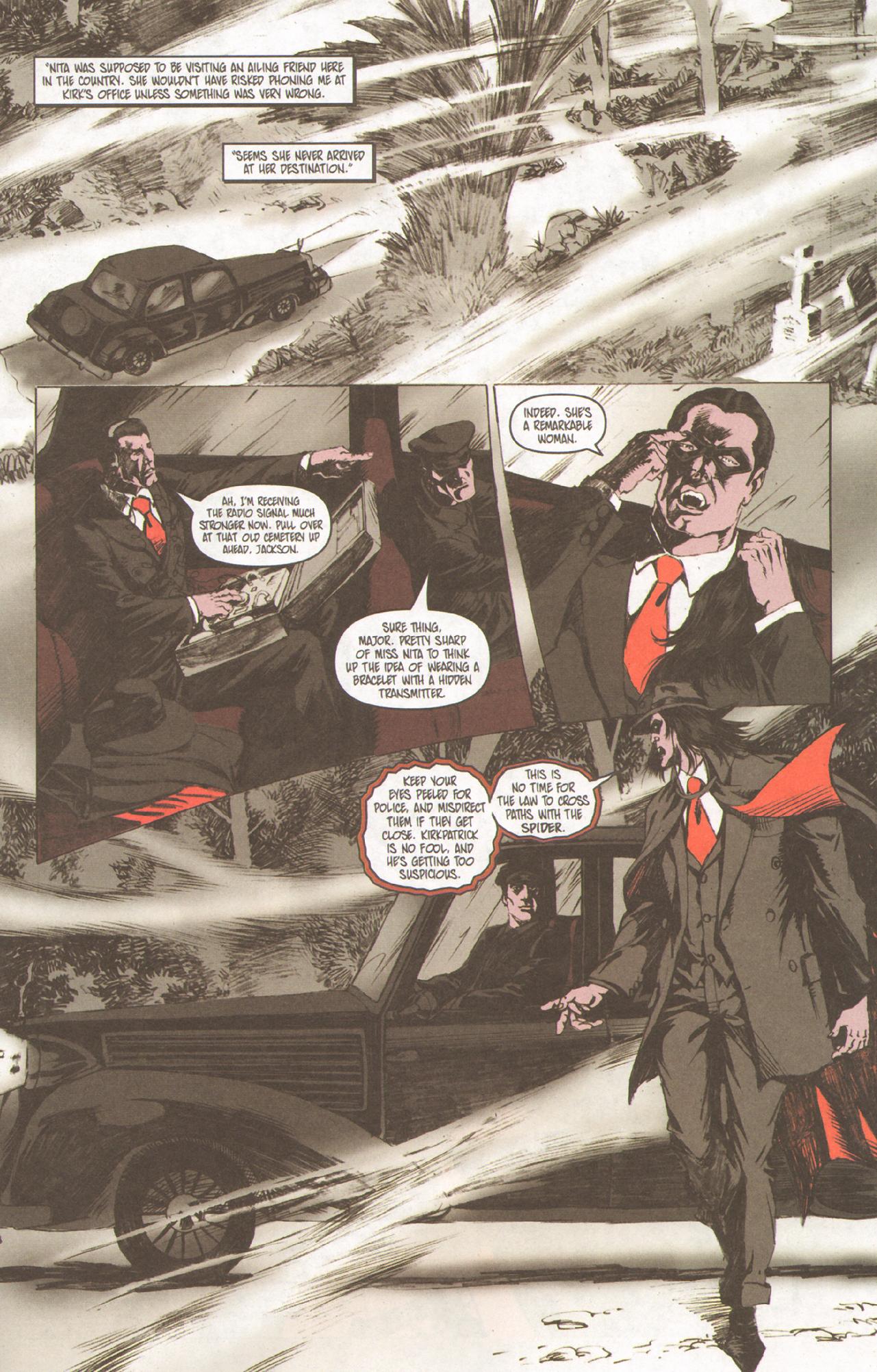 Read online The Spider (2011) comic -  Issue #1 - 6