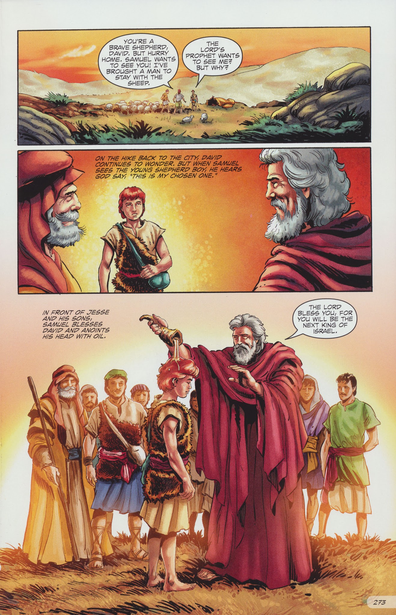 Read online The Action Bible comic -  Issue # TPB 1 - 277