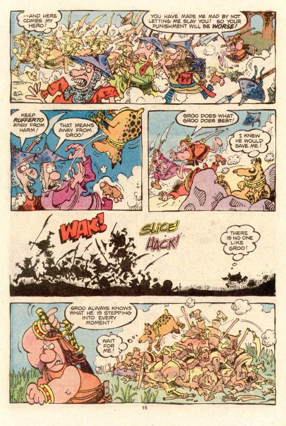 Read online Sergio Aragonés Groo the Wanderer comic -  Issue #29 - 15