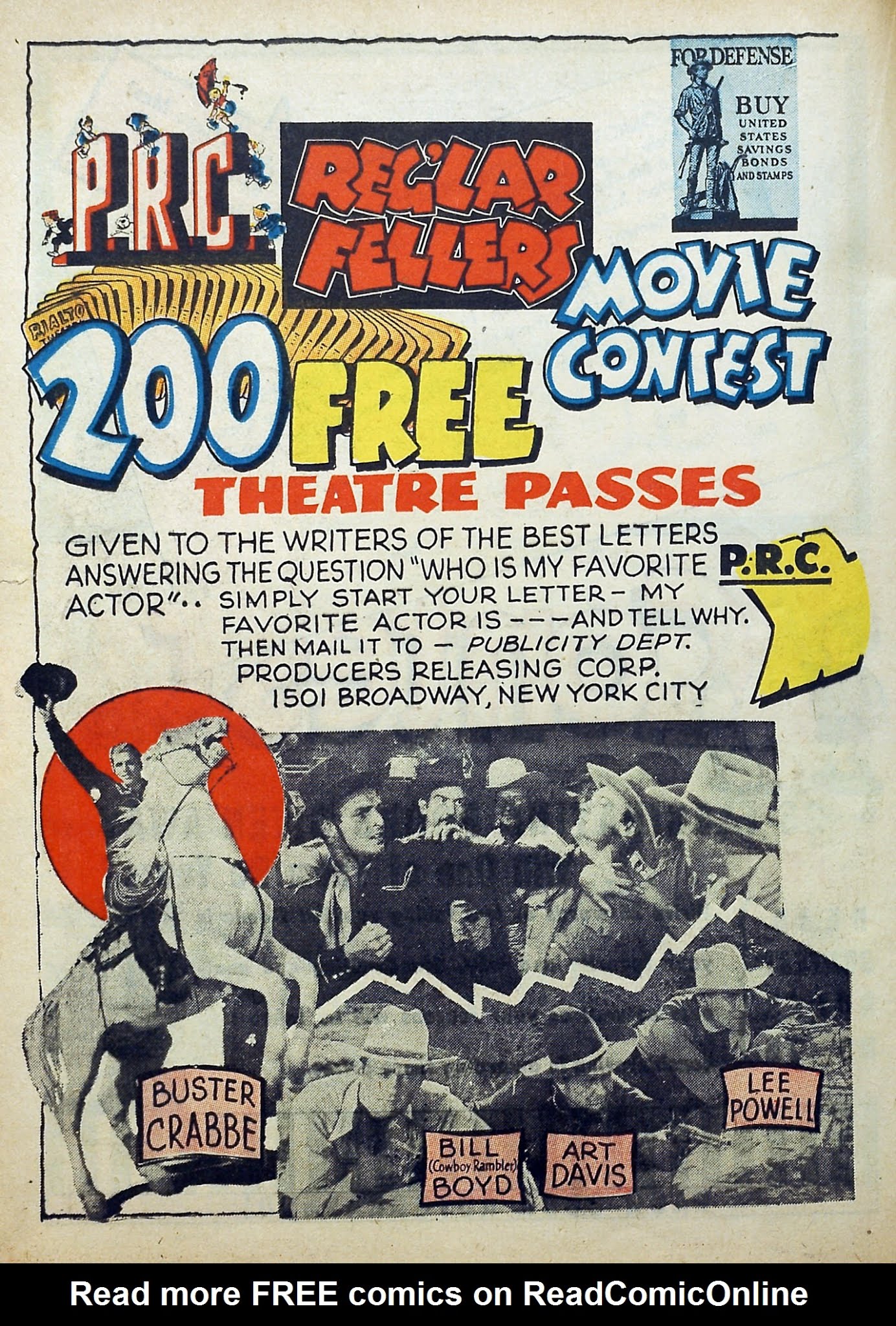 Read online Reg'lar Fellers Heroic Comics comic -  Issue #13 - 44