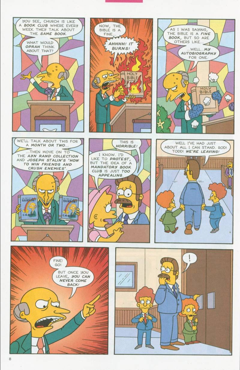 Read online Simpsons Comics comic -  Issue #69 - 9