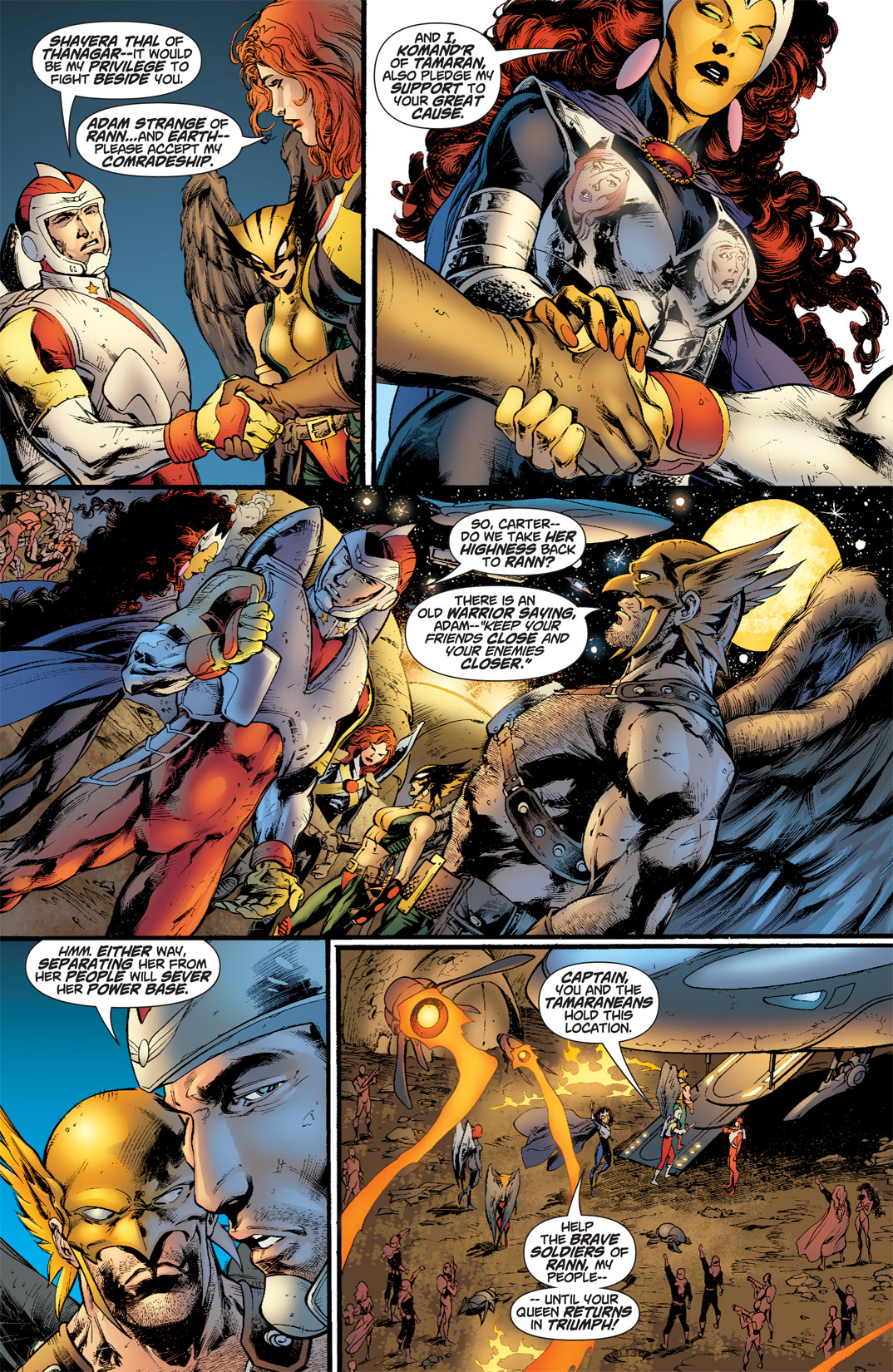 Read online Rann/Thanagar War comic -  Issue #3 - 13