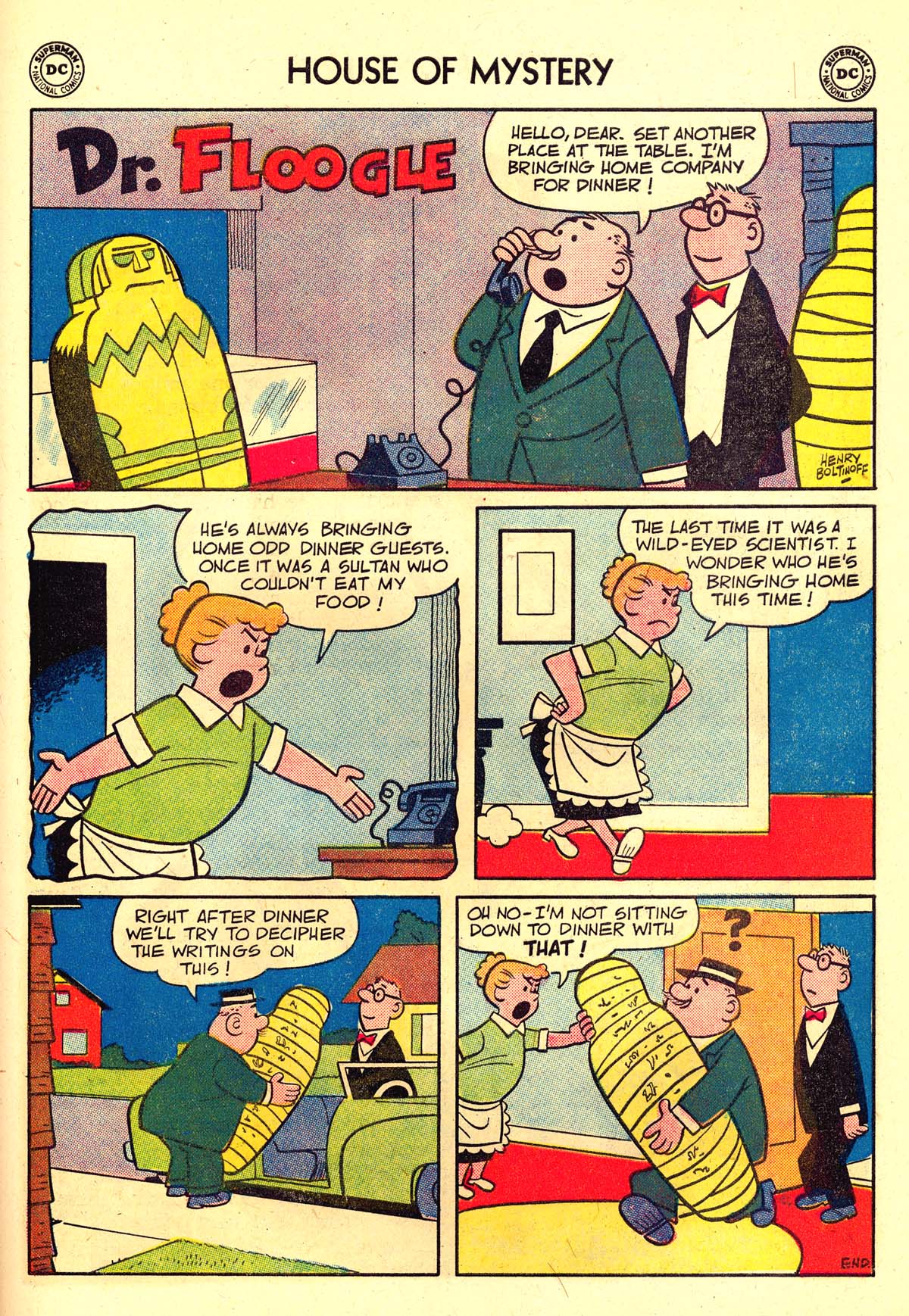 Read online House of Mystery (1951) comic -  Issue #99 - 23