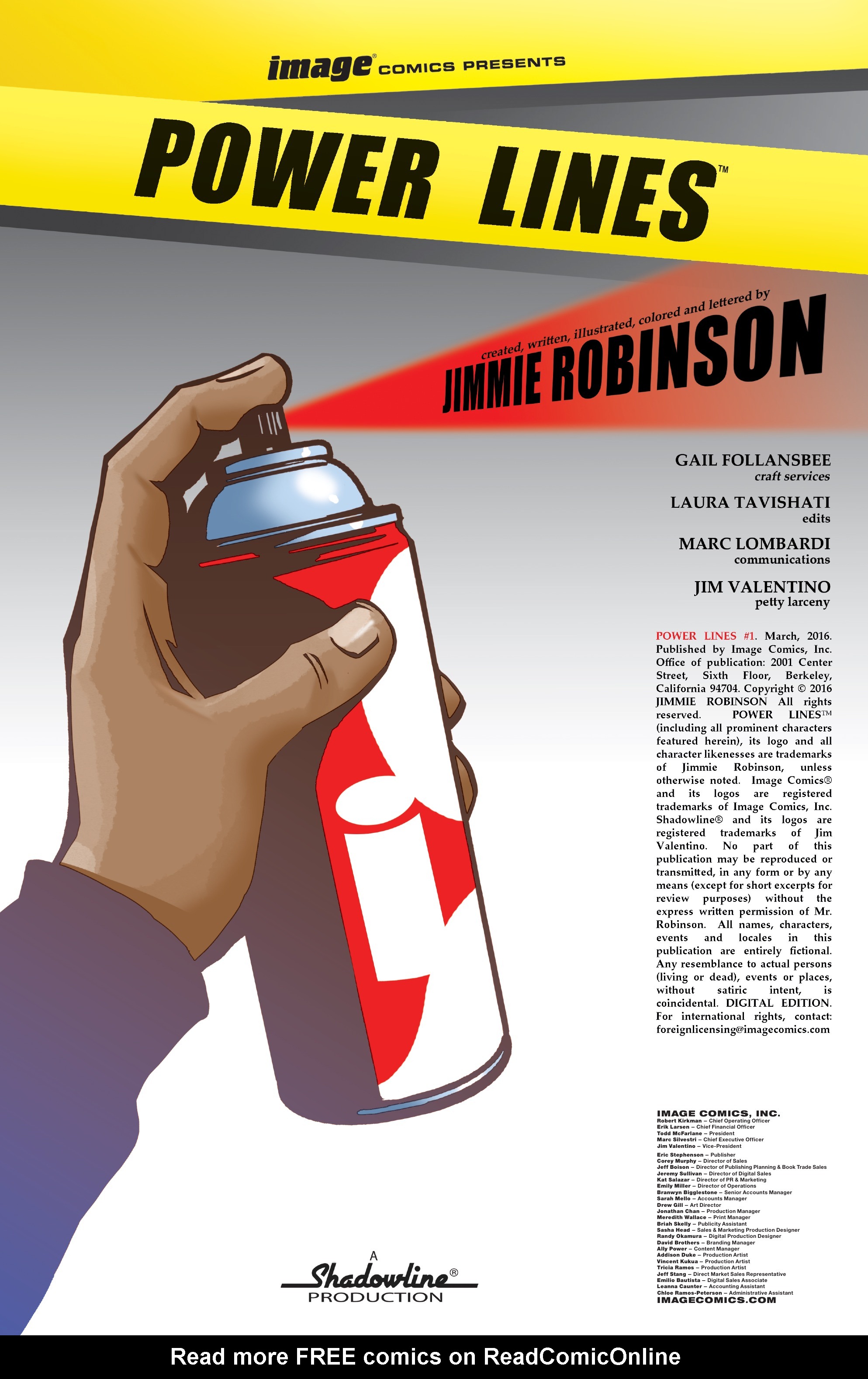 Read online Power Lines comic -  Issue #1 - 2
