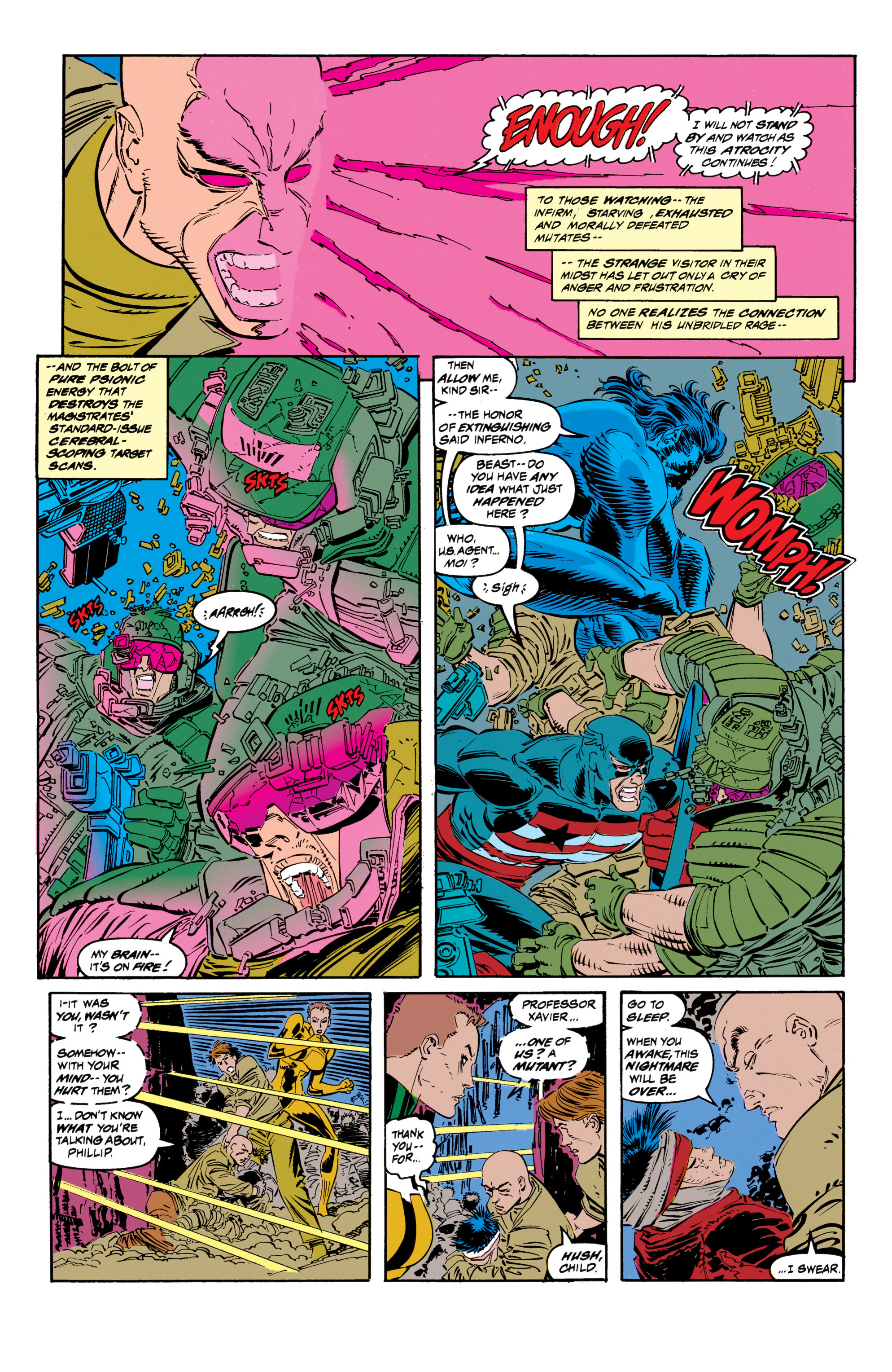 Read online Uncanny X-Men (1963) comic -  Issue #307 - 4