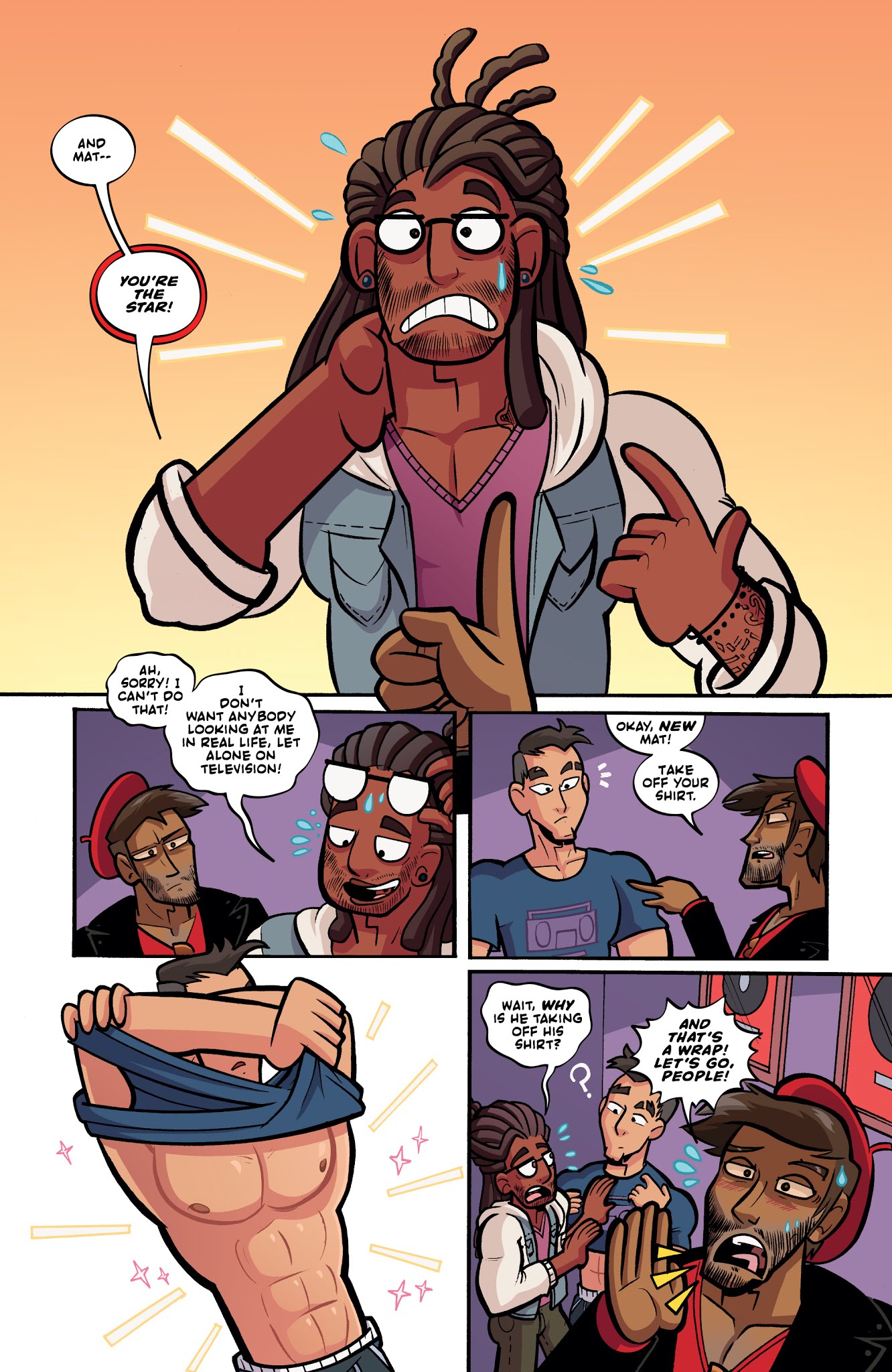 Read online Dream Daddy comic -  Issue #3 - 8