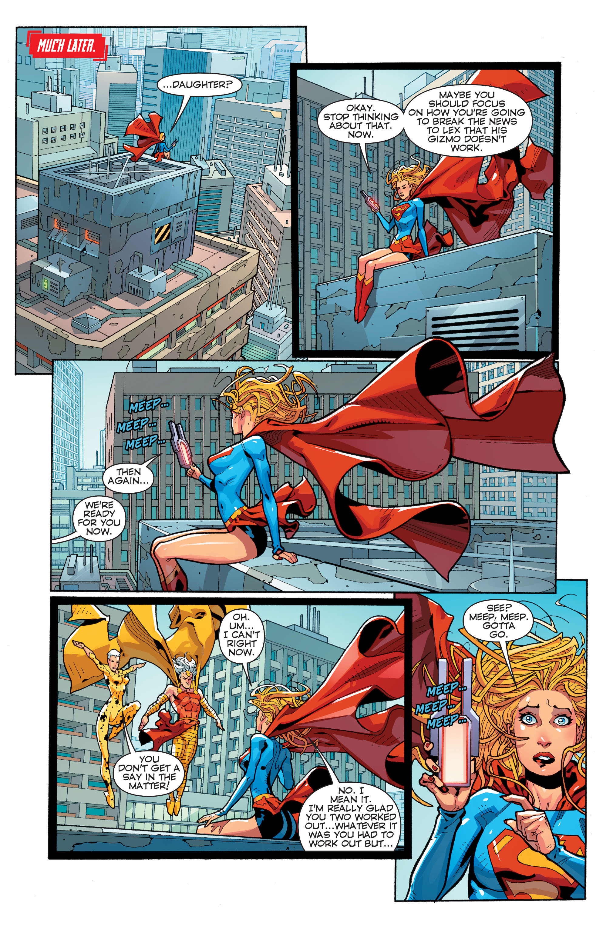 Read online Convergence Supergirl: Matrix comic -  Issue #1 - 14