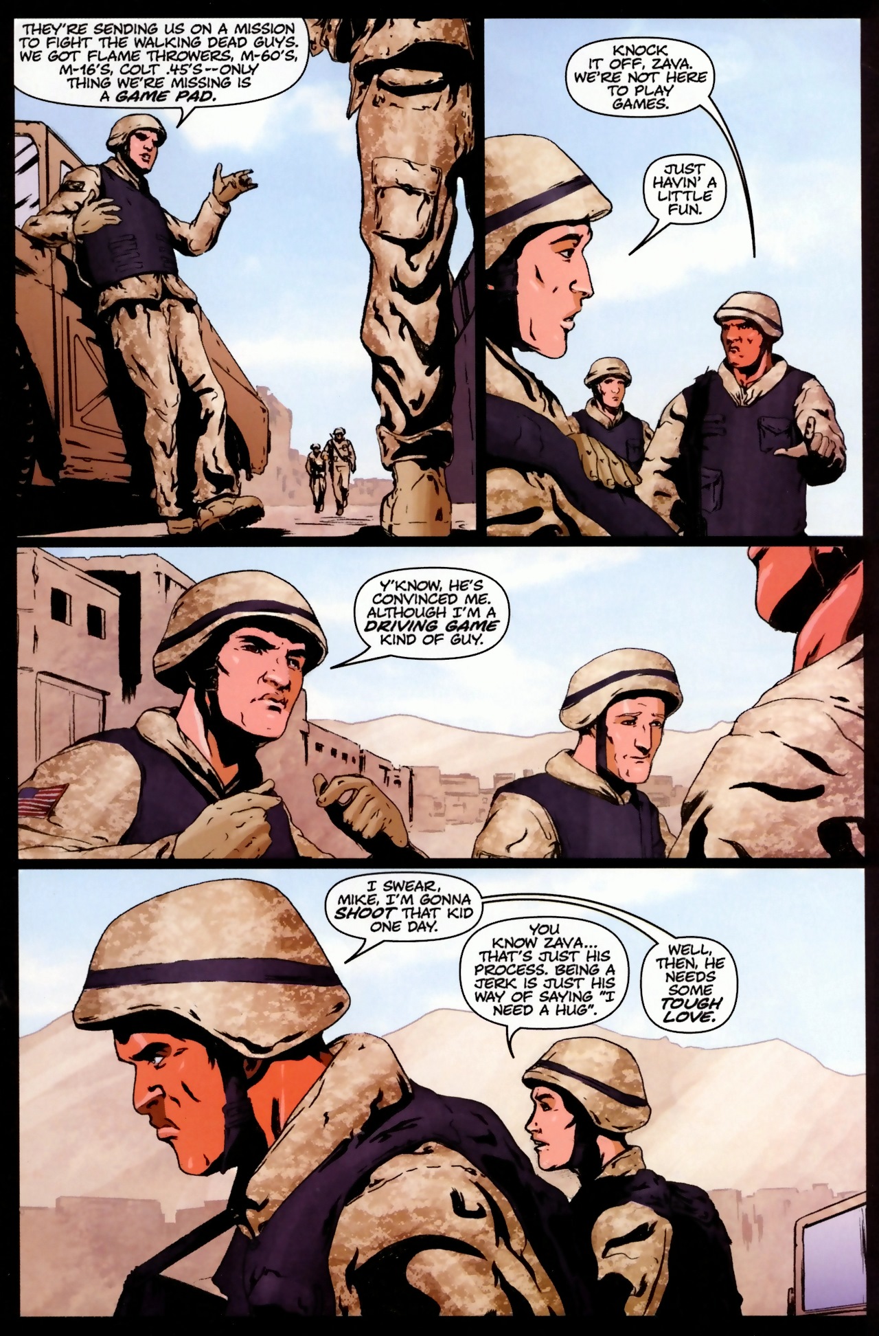 Read online ZMD: Zombies of Mass Destruction comic -  Issue #3 - 11