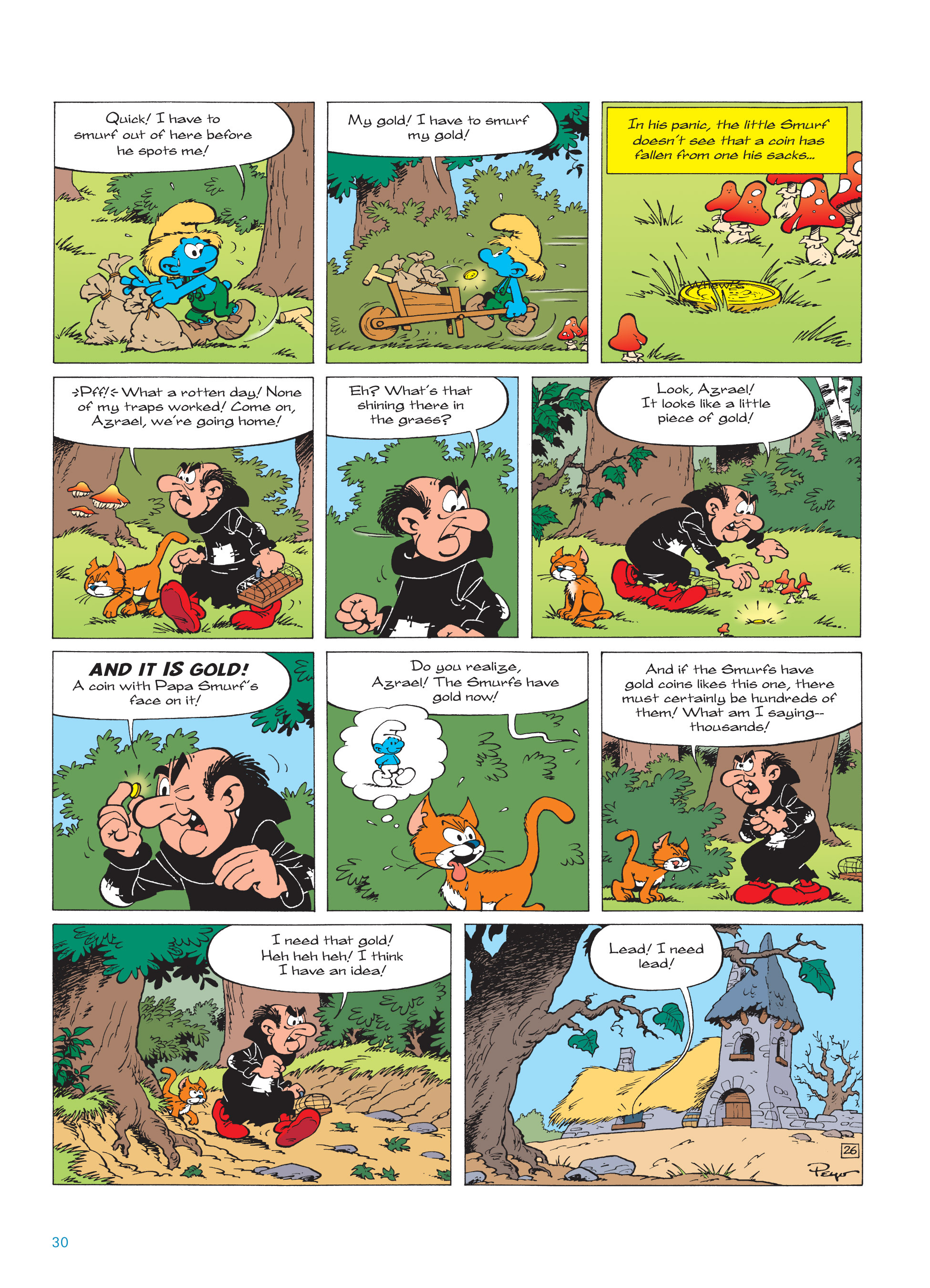 Read online The Smurfs comic -  Issue #18 - 30