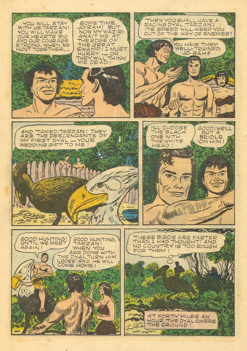 Read online Tarzan (1948) comic -  Issue #39 - 24