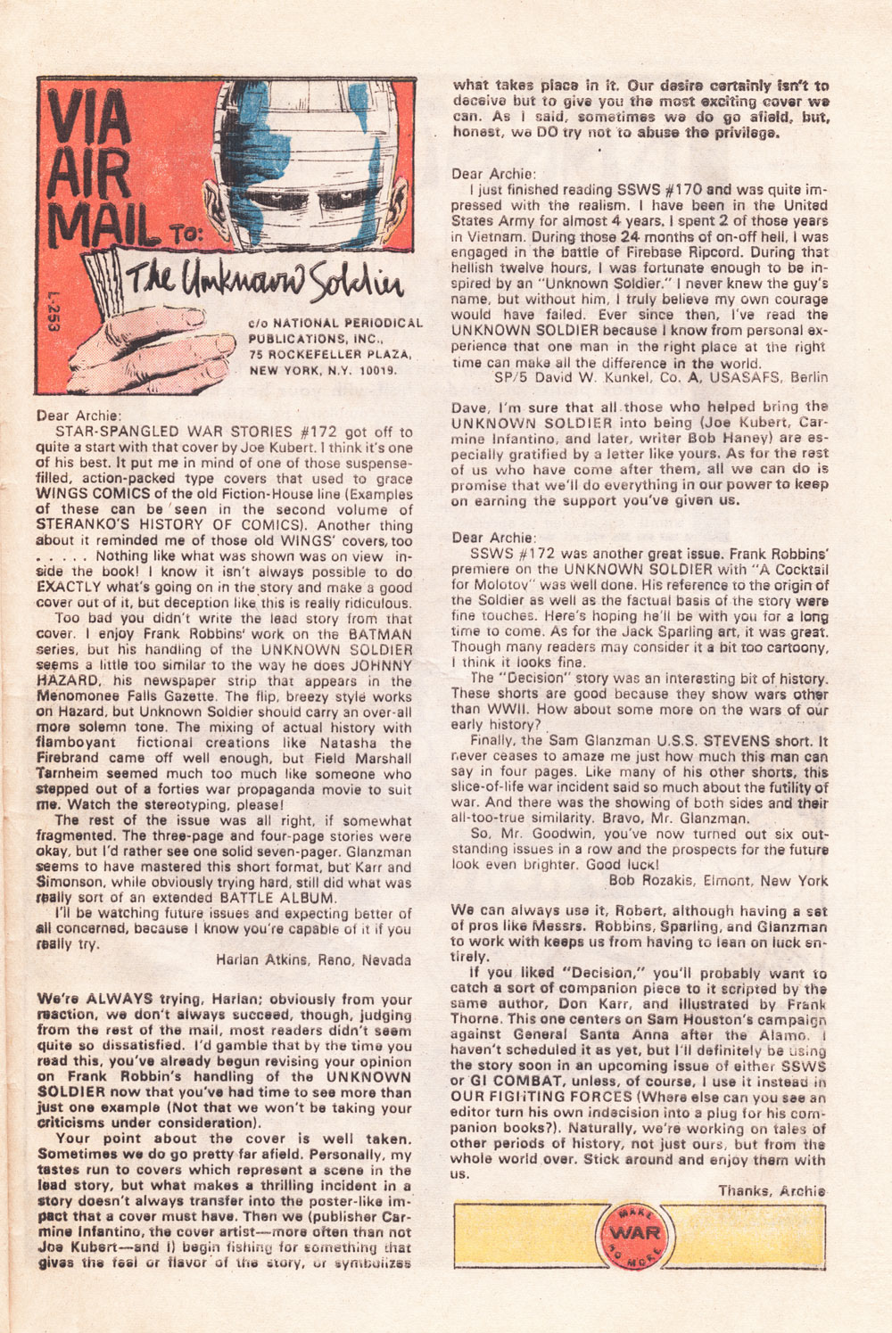 Read online Star Spangled War Stories (1952) comic -  Issue #176 - 31