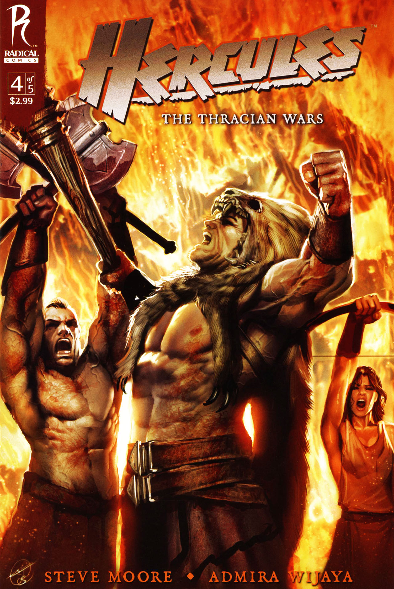 Read online Hercules (2008) comic -  Issue #4 - 1