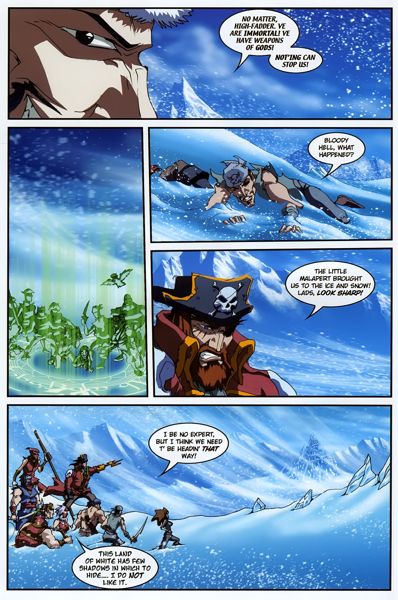 Read online Pirates vs. Ninjas II comic -  Issue #7 - 14