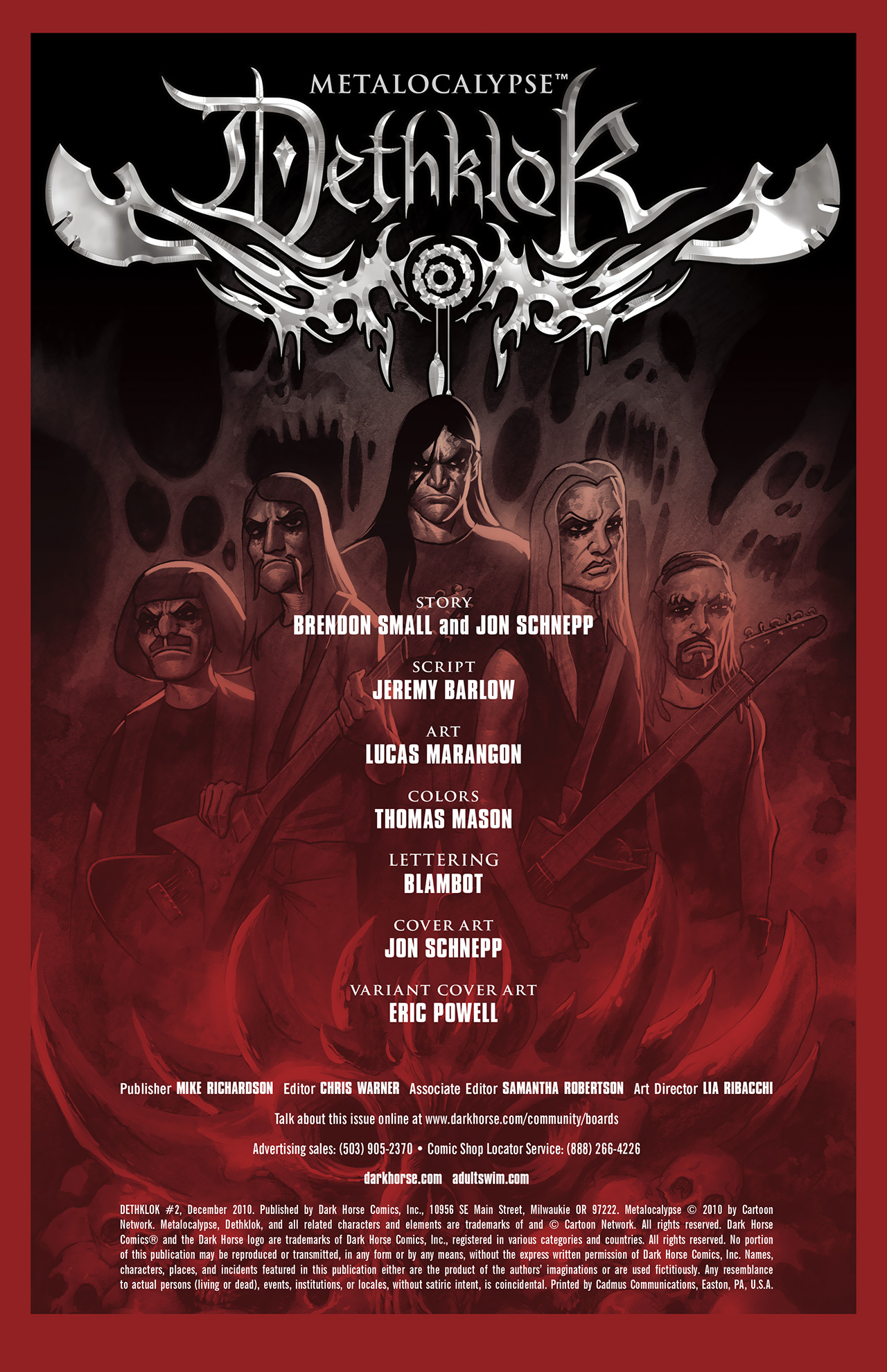 Read online Dethklok comic -  Issue #2 - 3