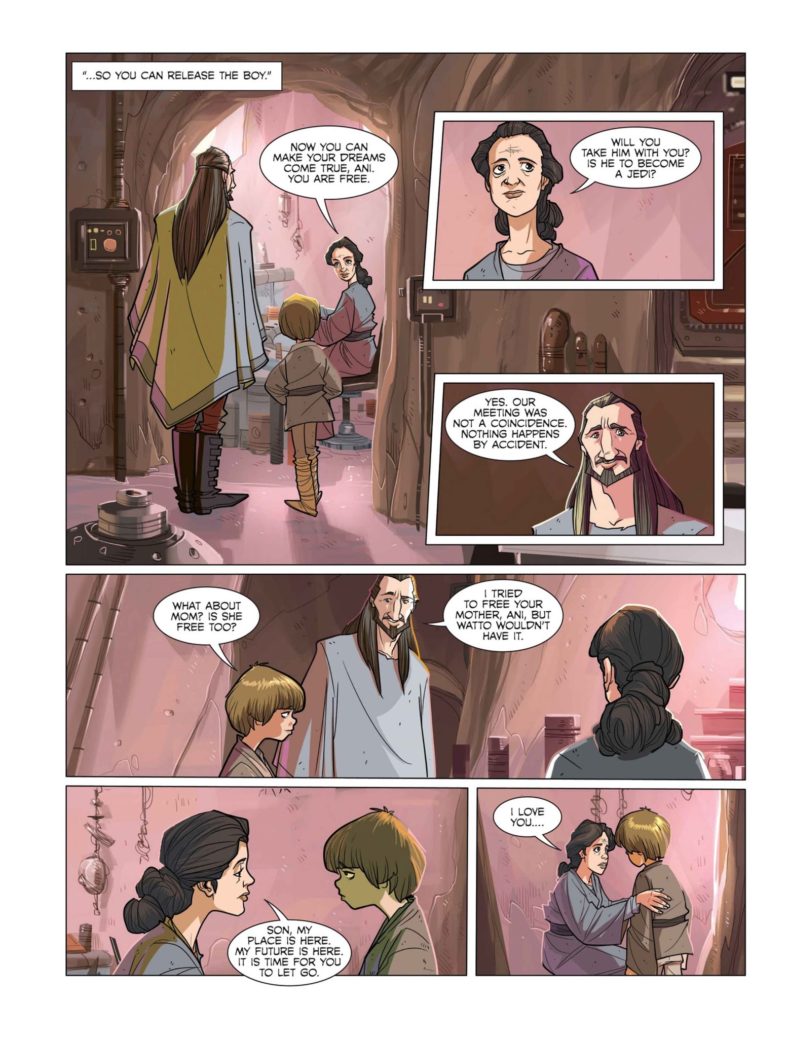 Read online Star Wars: The Prequel Trilogy: A Graphic Novel comic -  Issue # Full - 45