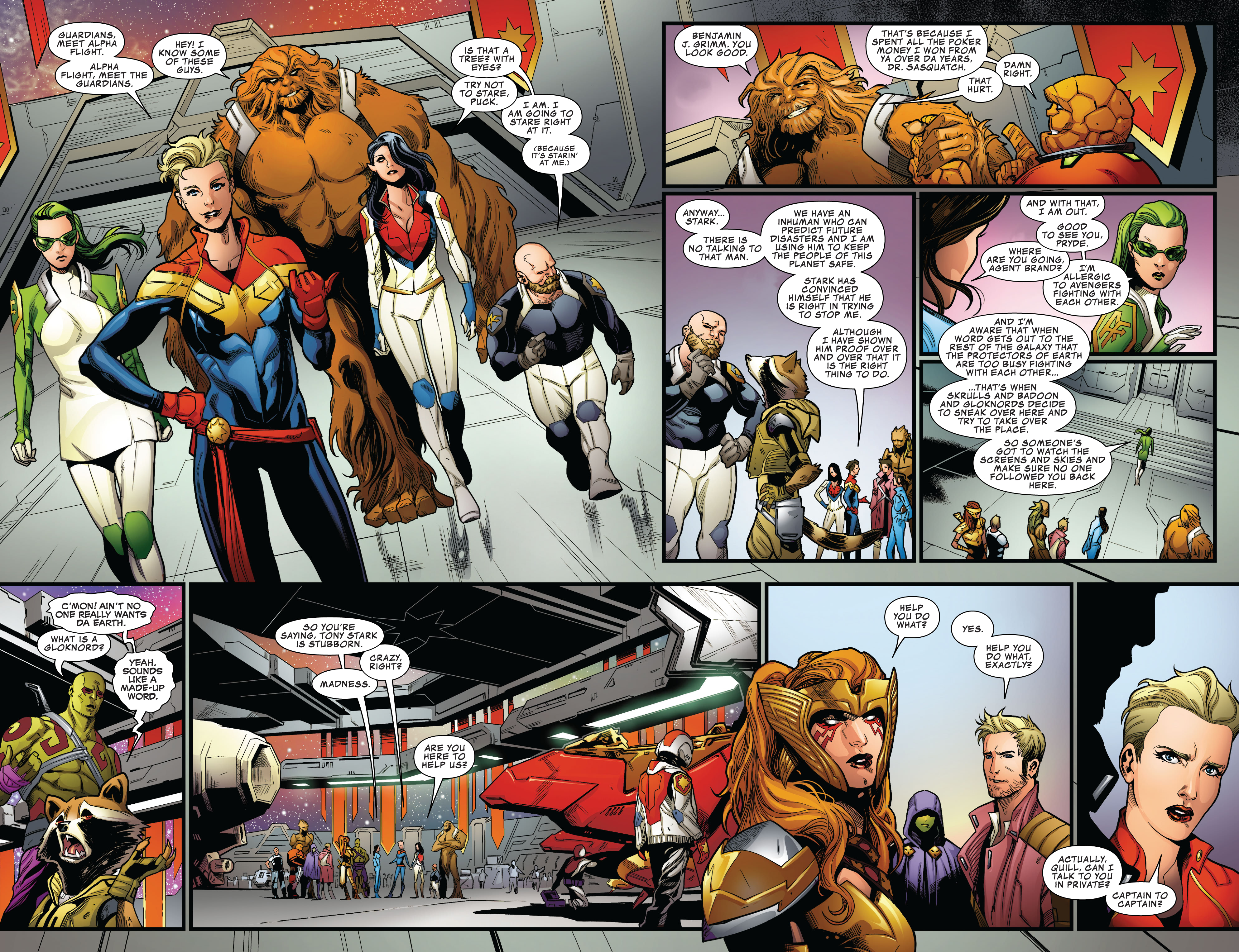 Read online Guardians Of The Galaxy by Brian Michael Bendis comic -  Issue # TPB 5 (Part 1) - 30