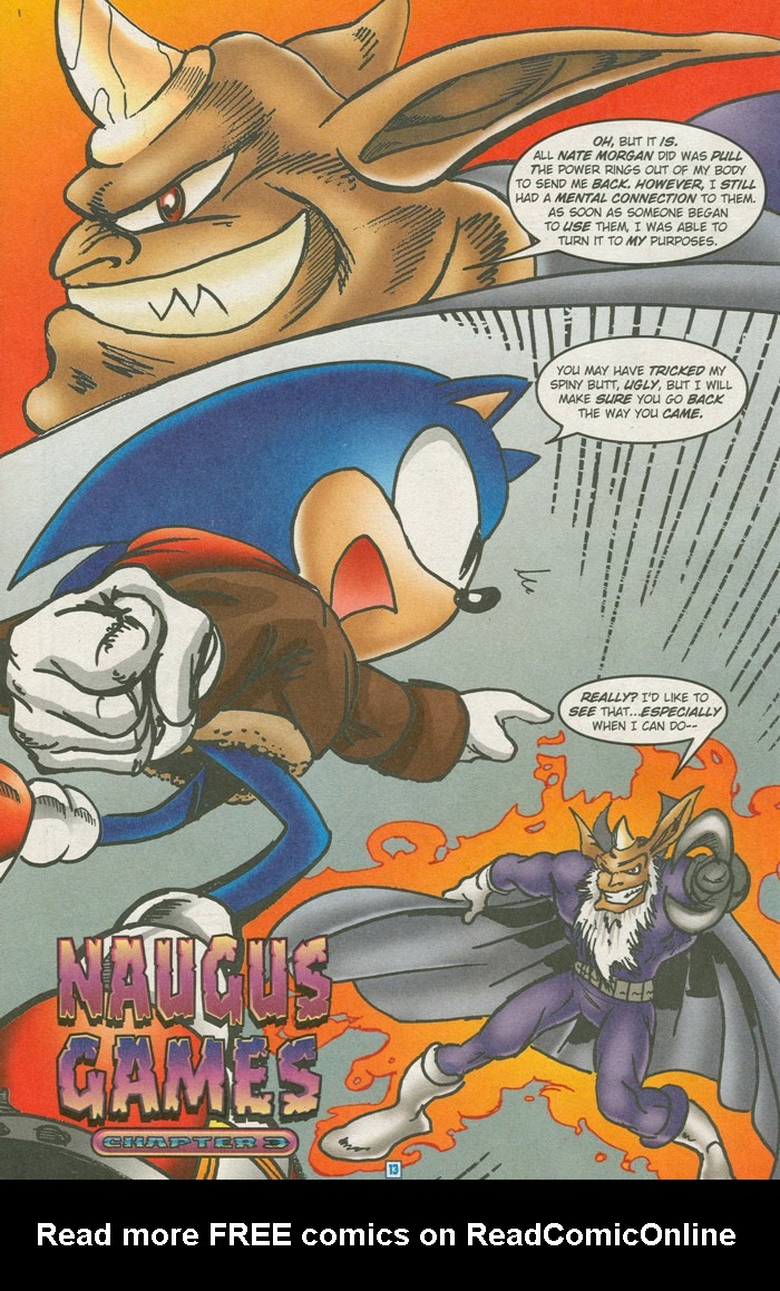 Read online Sonic Super Special comic -  Issue #15 - Naugus games - 16