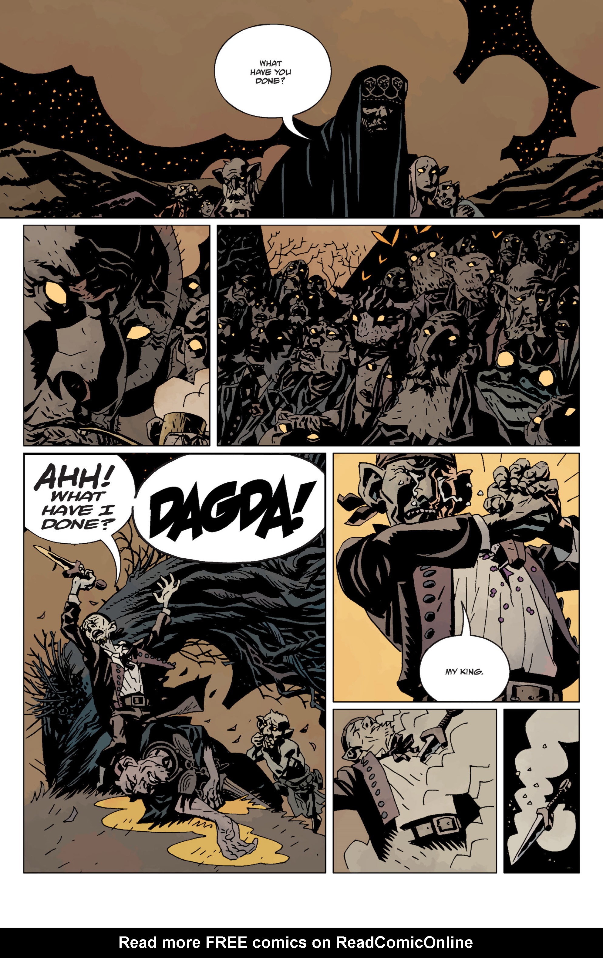 Read online Hellboy comic -  Issue #8 - 163