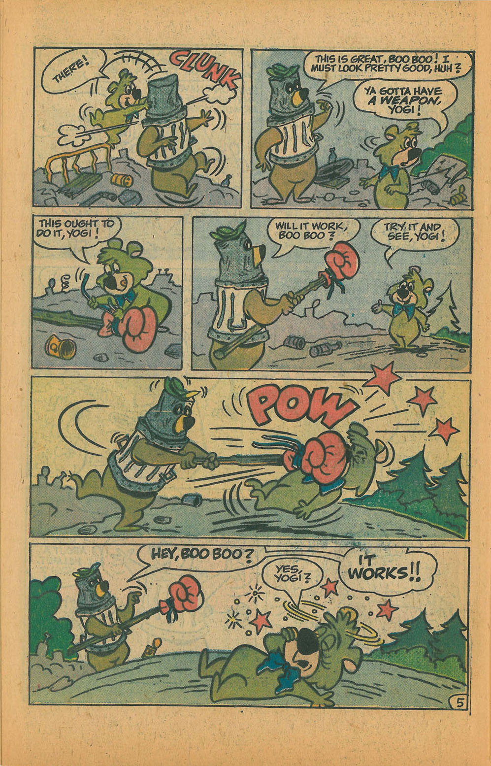 Read online Yogi Bear (1970) comic -  Issue #32 - 26