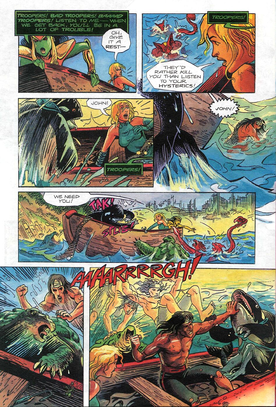 Read online Tarzan the Warrior comic -  Issue #2 - 24