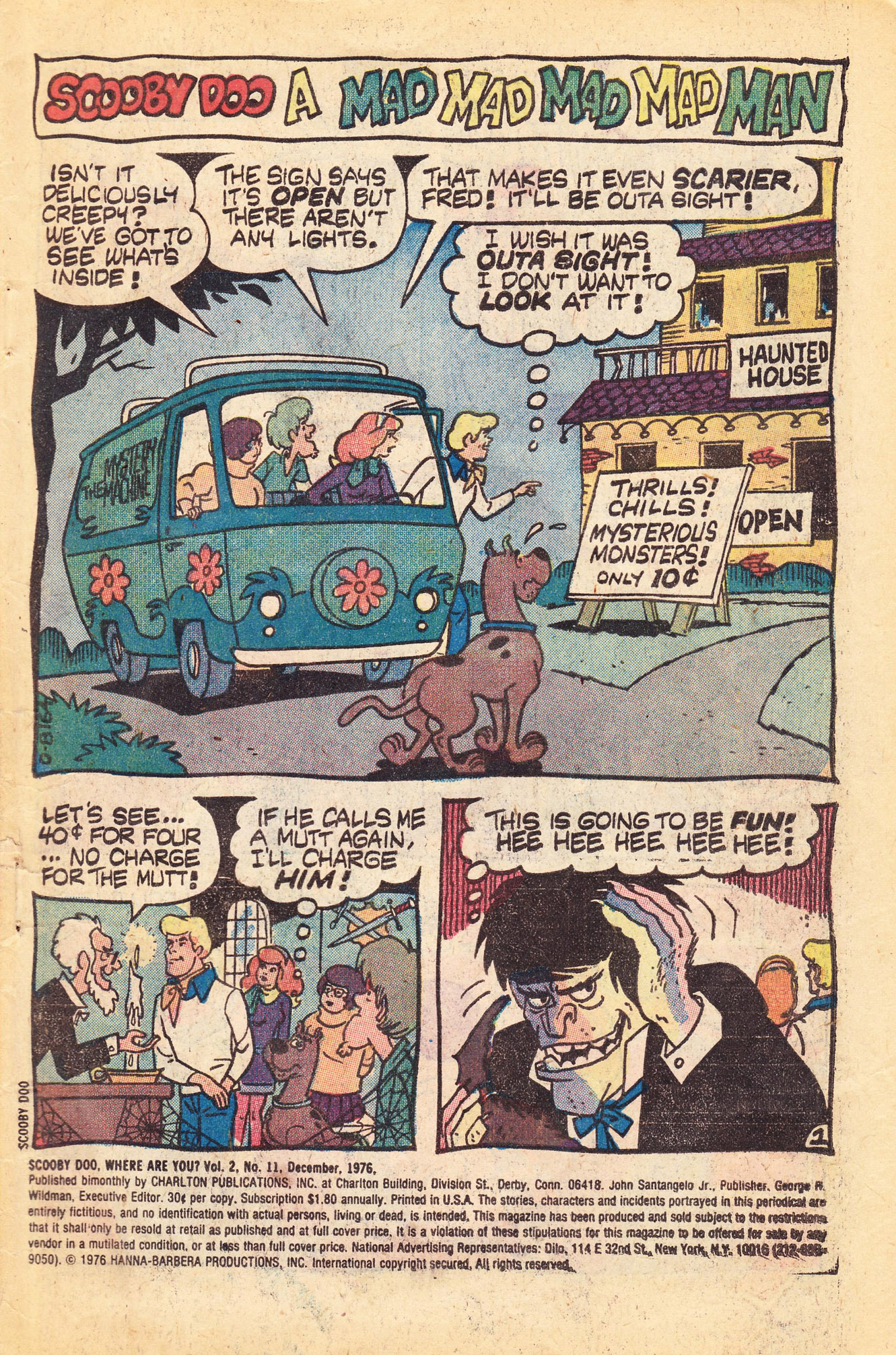 Read online Scooby Doo, Where Are You? (1975) comic -  Issue #11 - 3