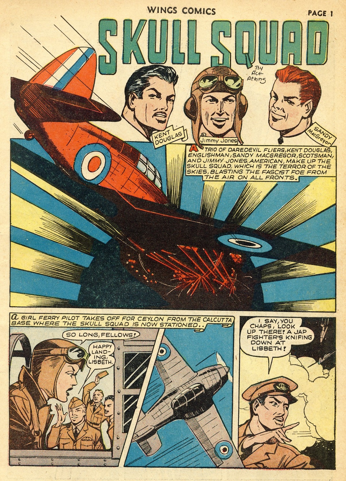 Read online Wings Comics comic -  Issue #23 - 3