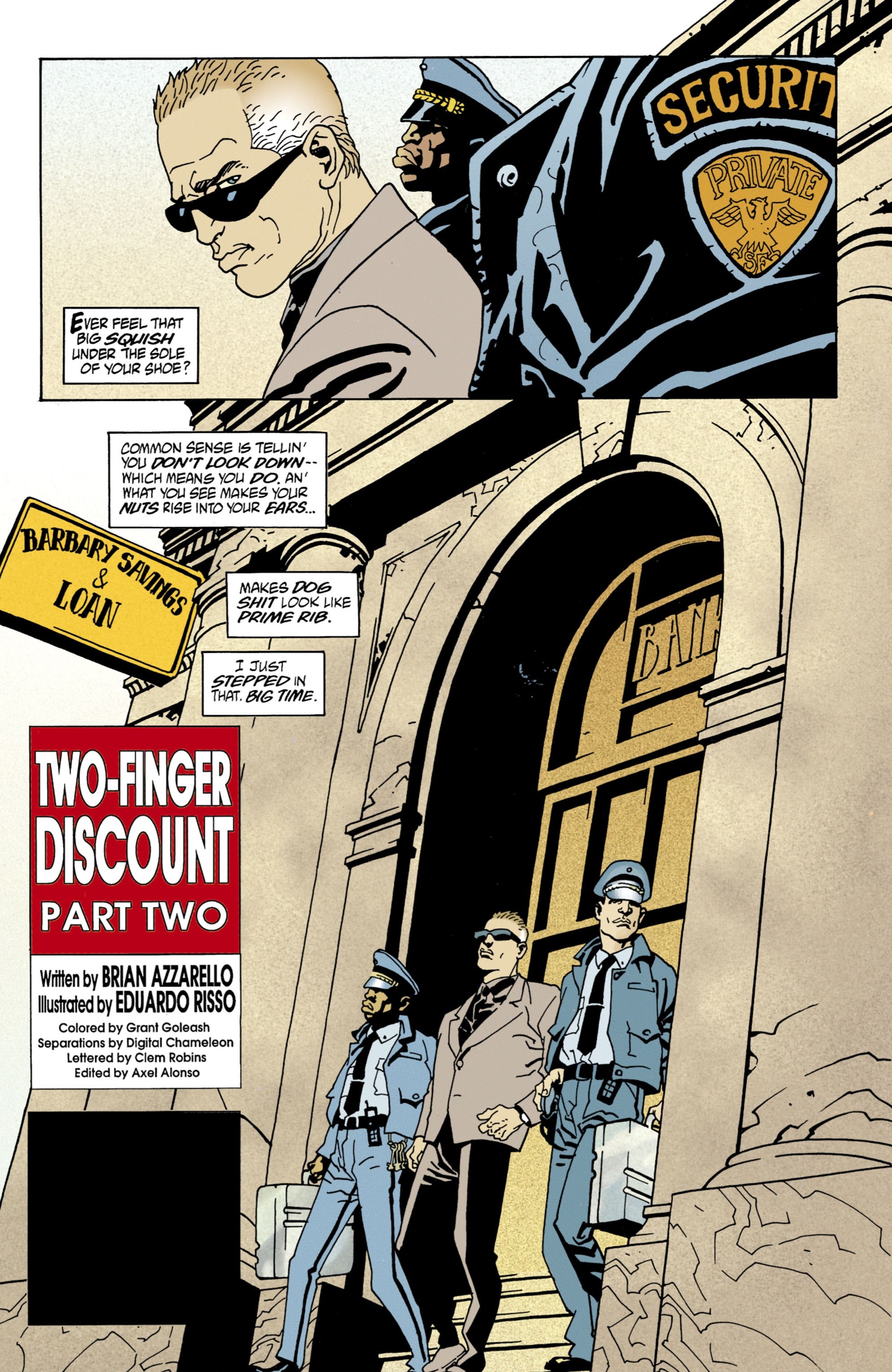 Read online Jonny Double comic -  Issue #2 - 2