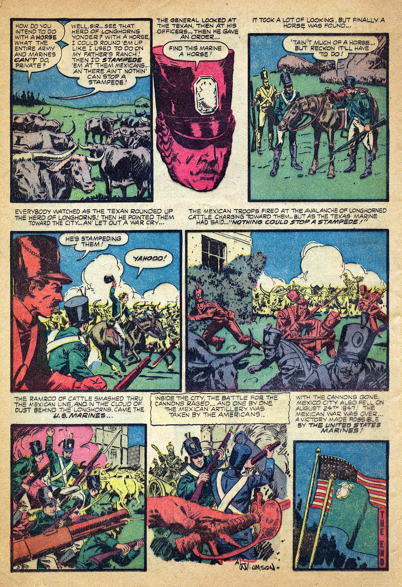 Read online Marines in Battle comic -  Issue #17 - 25