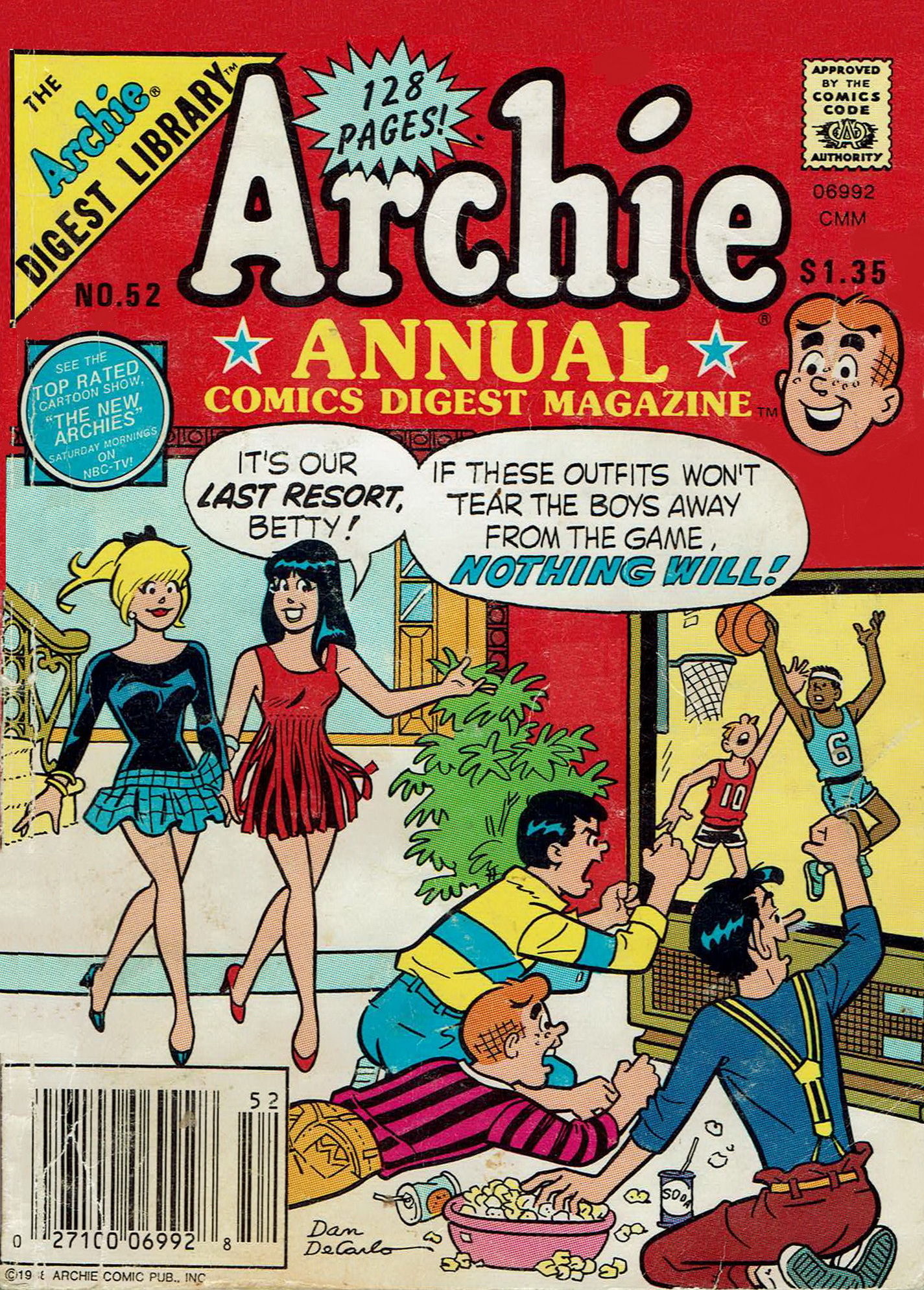 Read online Archie Annual Digest Magazine comic -  Issue #52 - 1
