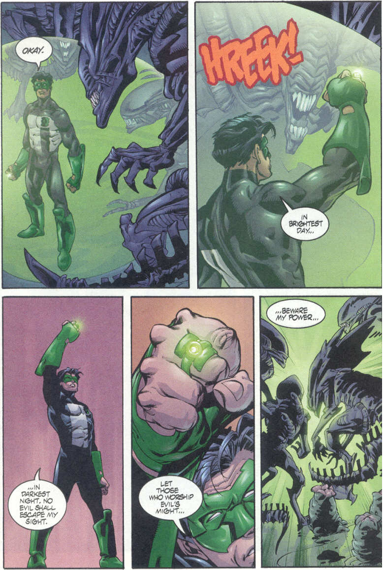 Read online Green Lantern vs. Aliens comic -  Issue #4 - 19