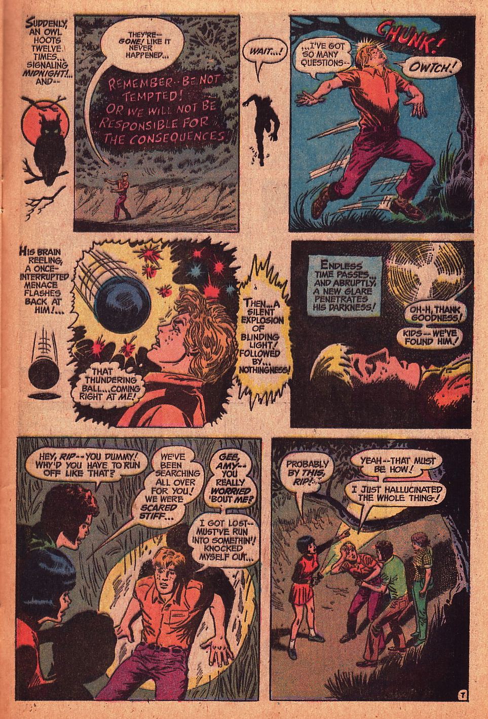 Read online Strange Sports Stories (1973) comic -  Issue #1 - 21