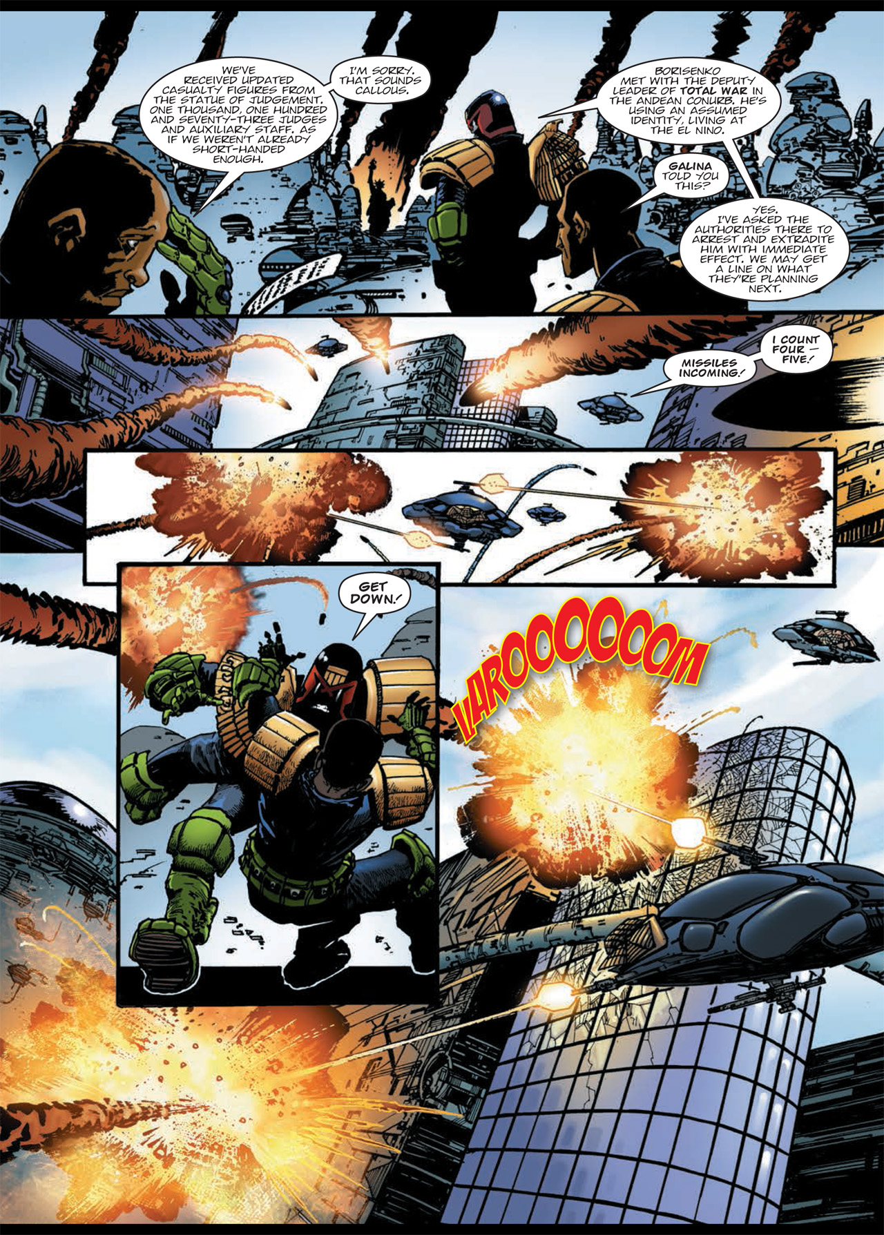 Read online Judge Dredd: Day of Chaos: Endgame comic -  Issue # TPB (Part 2) - 11