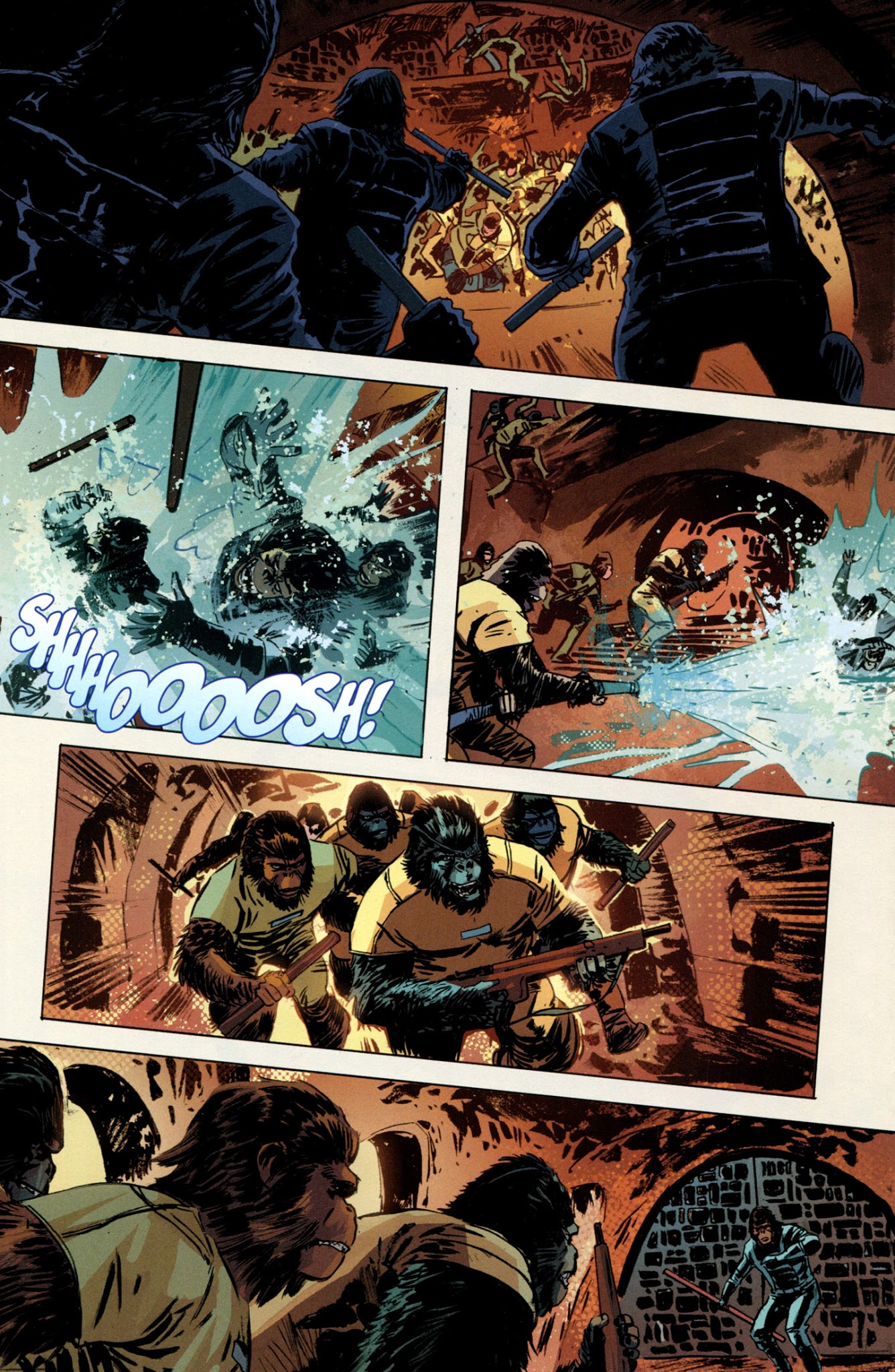 Read online Betrayal of the Planet of the Apes comic -  Issue #3 - 22