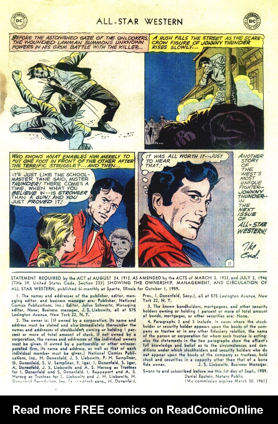 Read online All-Star Western (1951) comic -  Issue #111 - 13