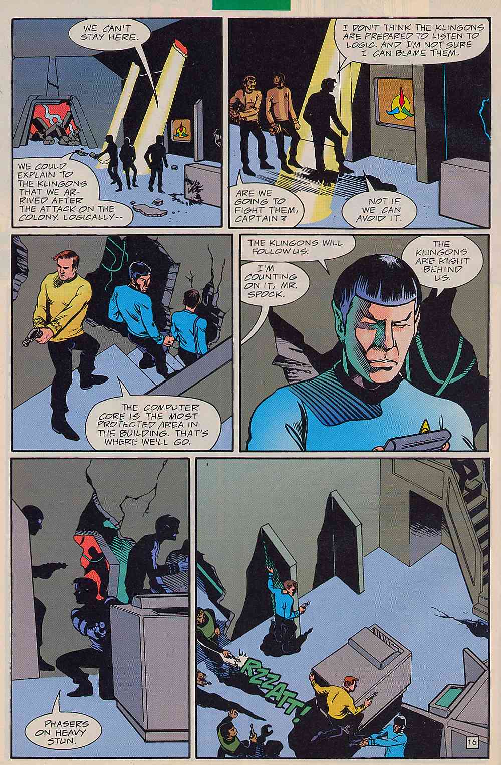 Read online Star Trek (1989) comic -  Issue #78 - 17