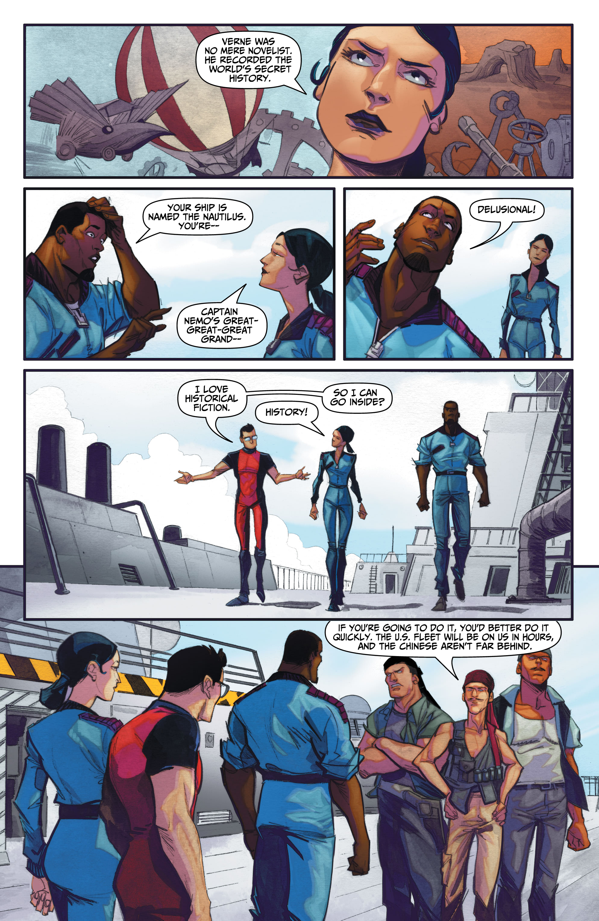 Read online Where Starships Go to Die comic -  Issue #1 - 16