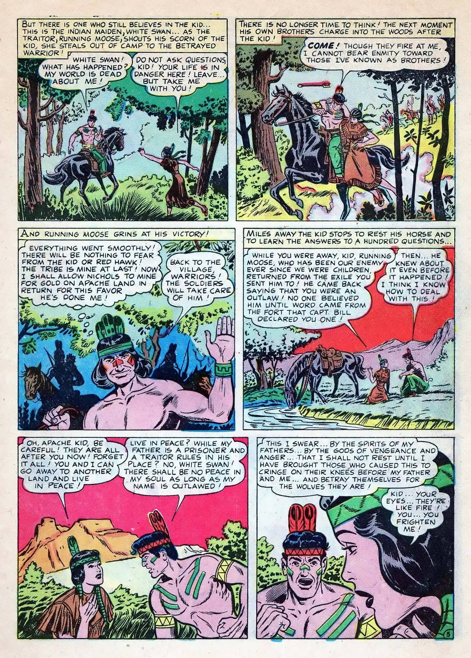 Read online Two Gun Western (1950) comic -  Issue #9 - 6