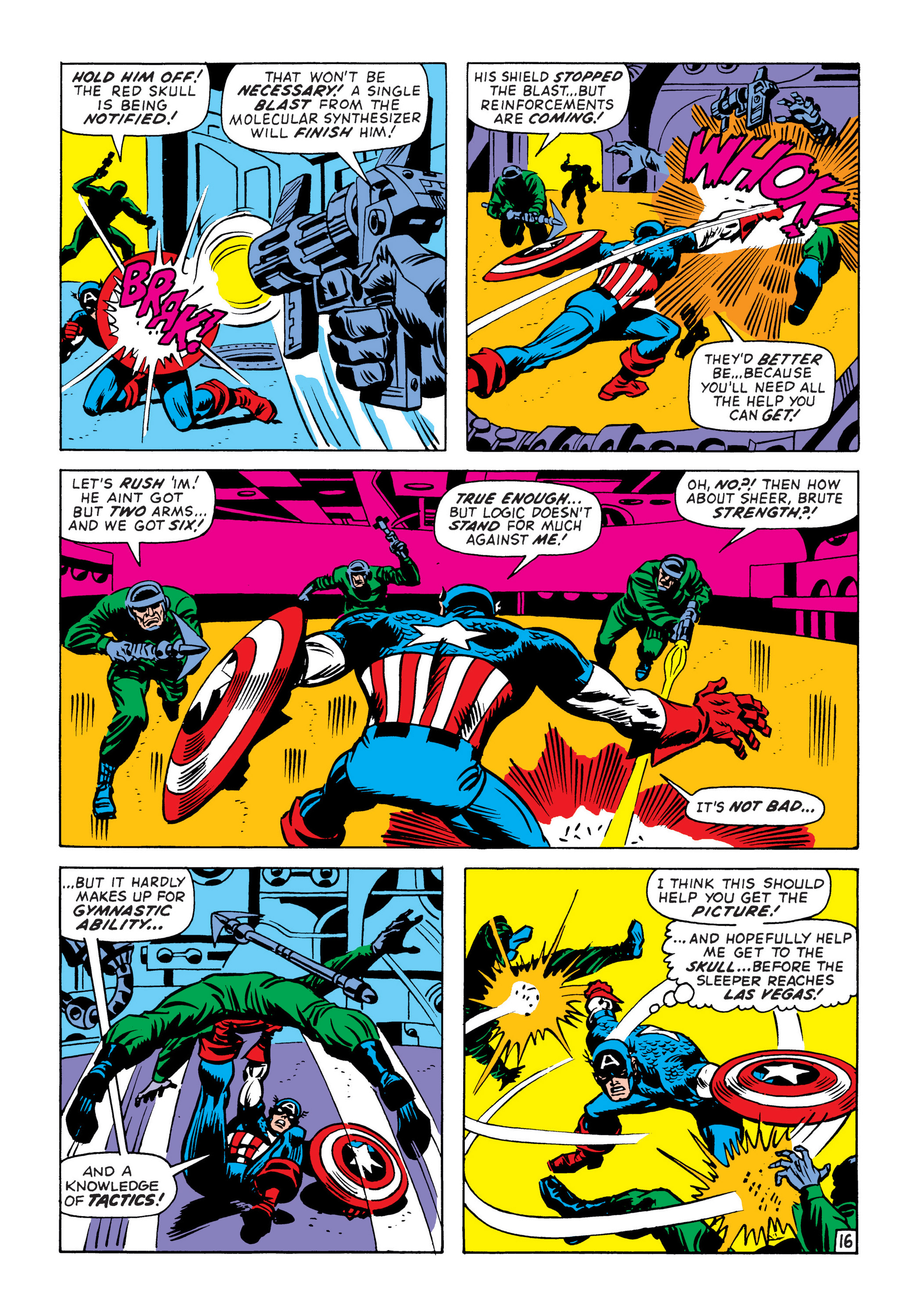 Read online Marvel Masterworks: Captain America comic -  Issue # TPB 6 (Part 3) - 67