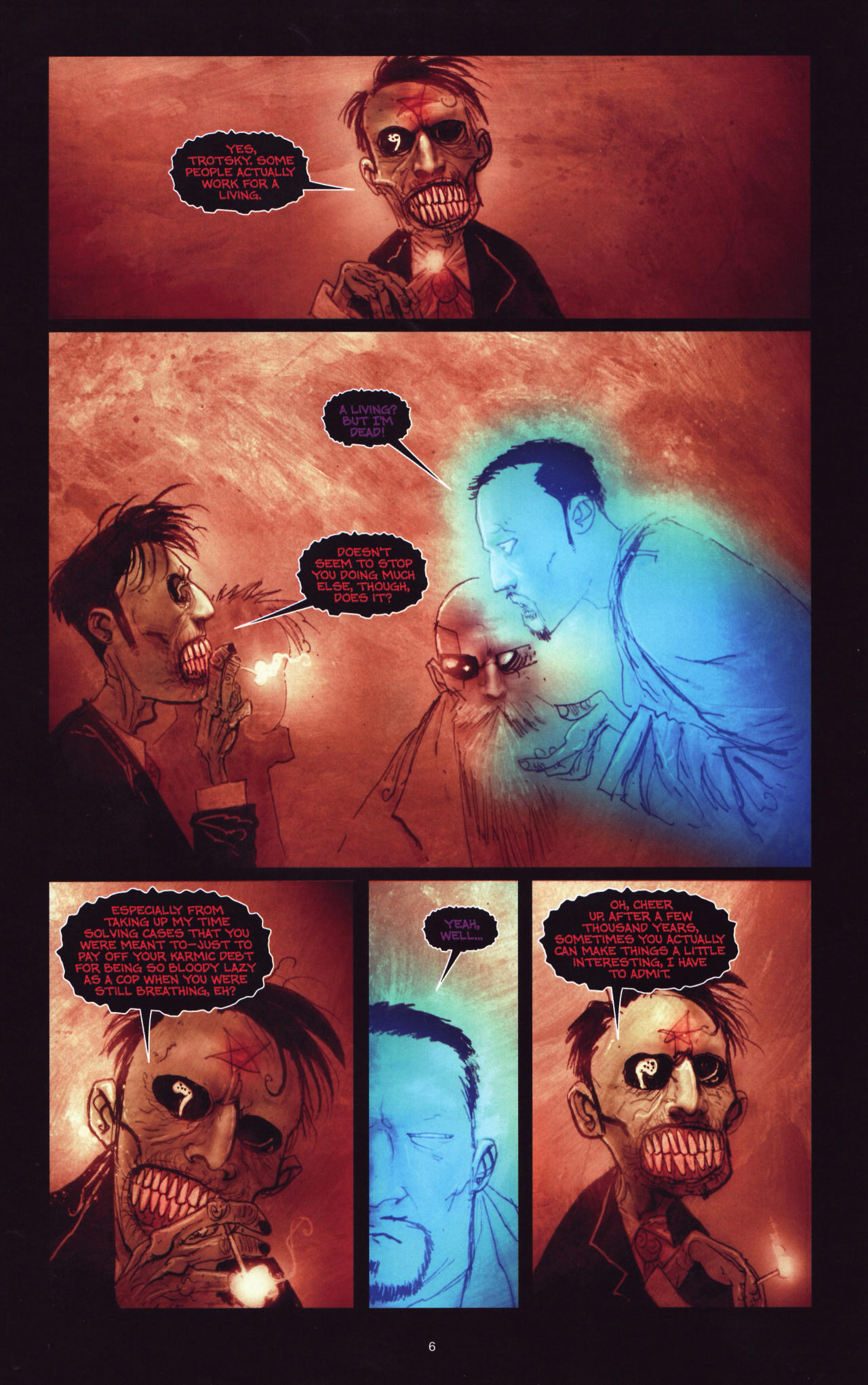 Read online Wormwood: Gentleman Corpse comic -  Issue #8 - 7