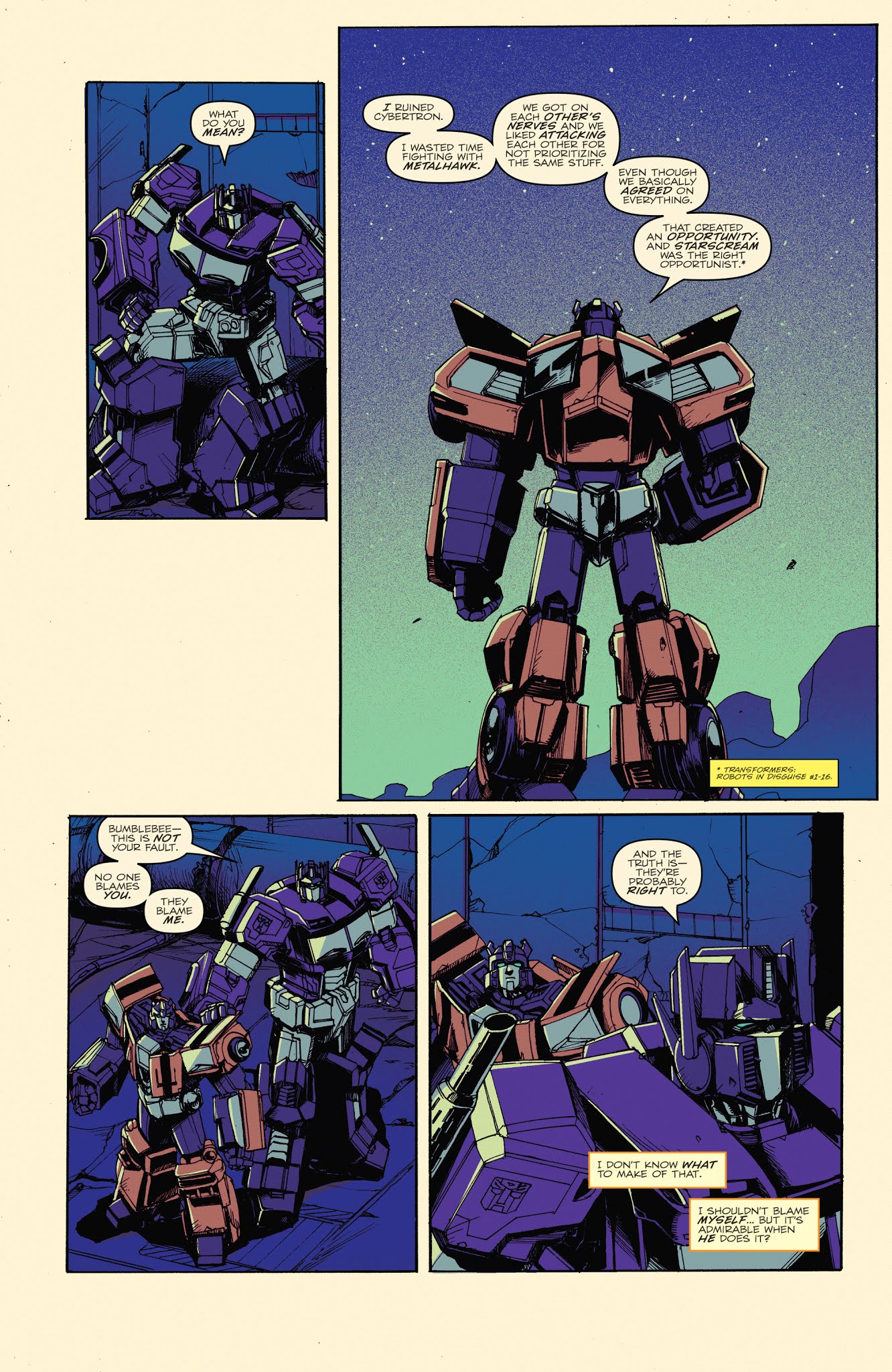 Read online Optimus Prime comic -  Issue #20 - 17