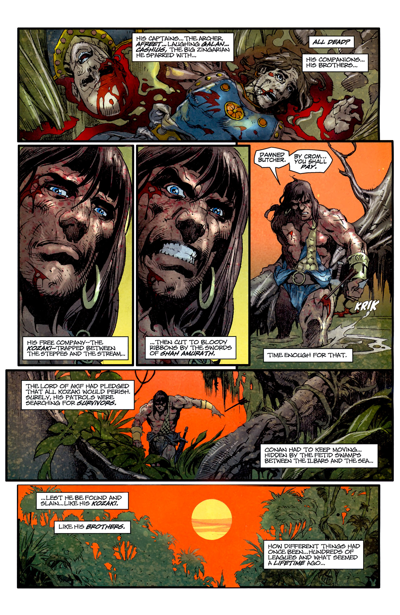Read online Conan The Cimmerian comic -  Issue #16 - 9