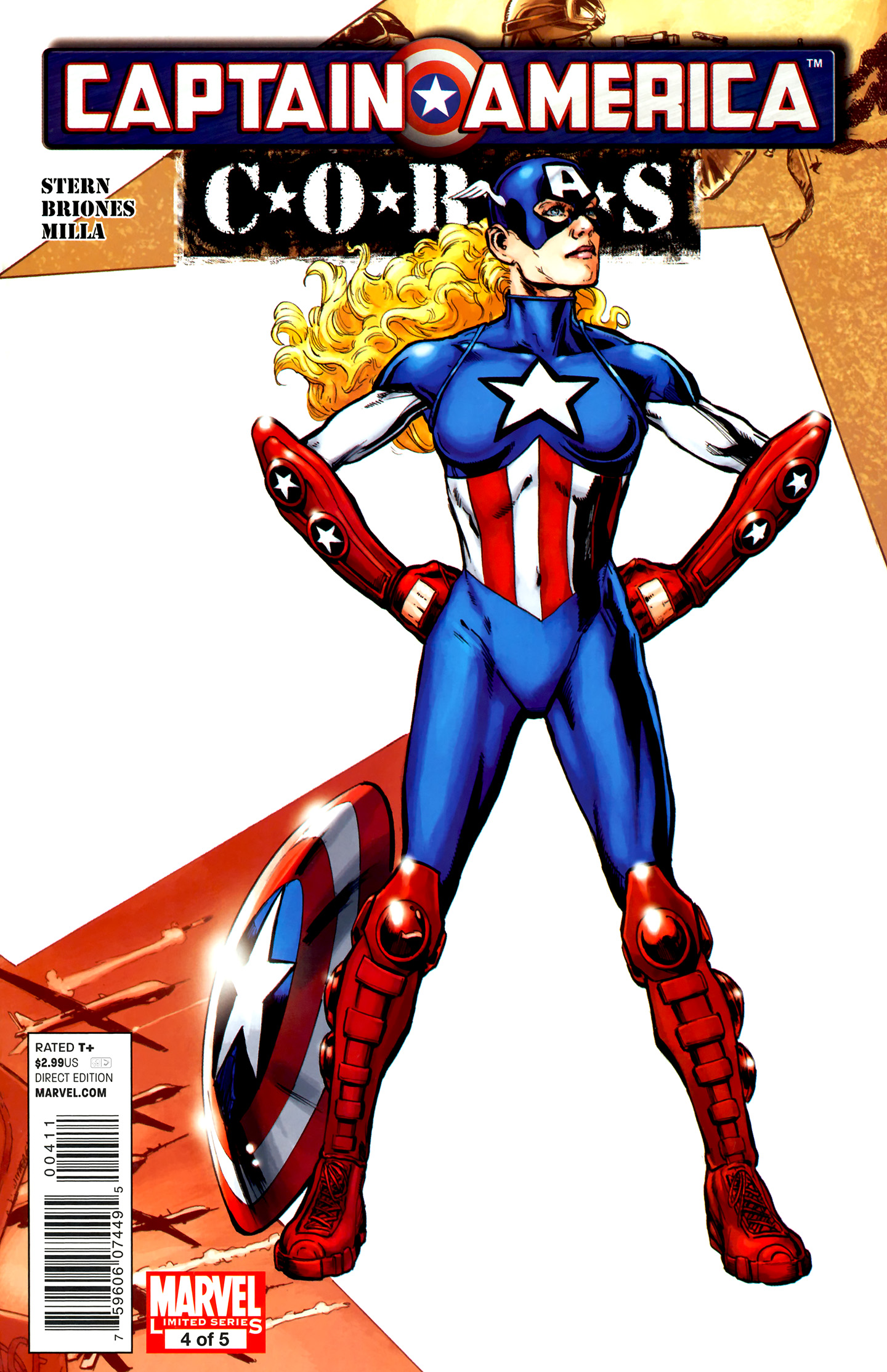 Read online Captain America Corps comic -  Issue #4 - 1