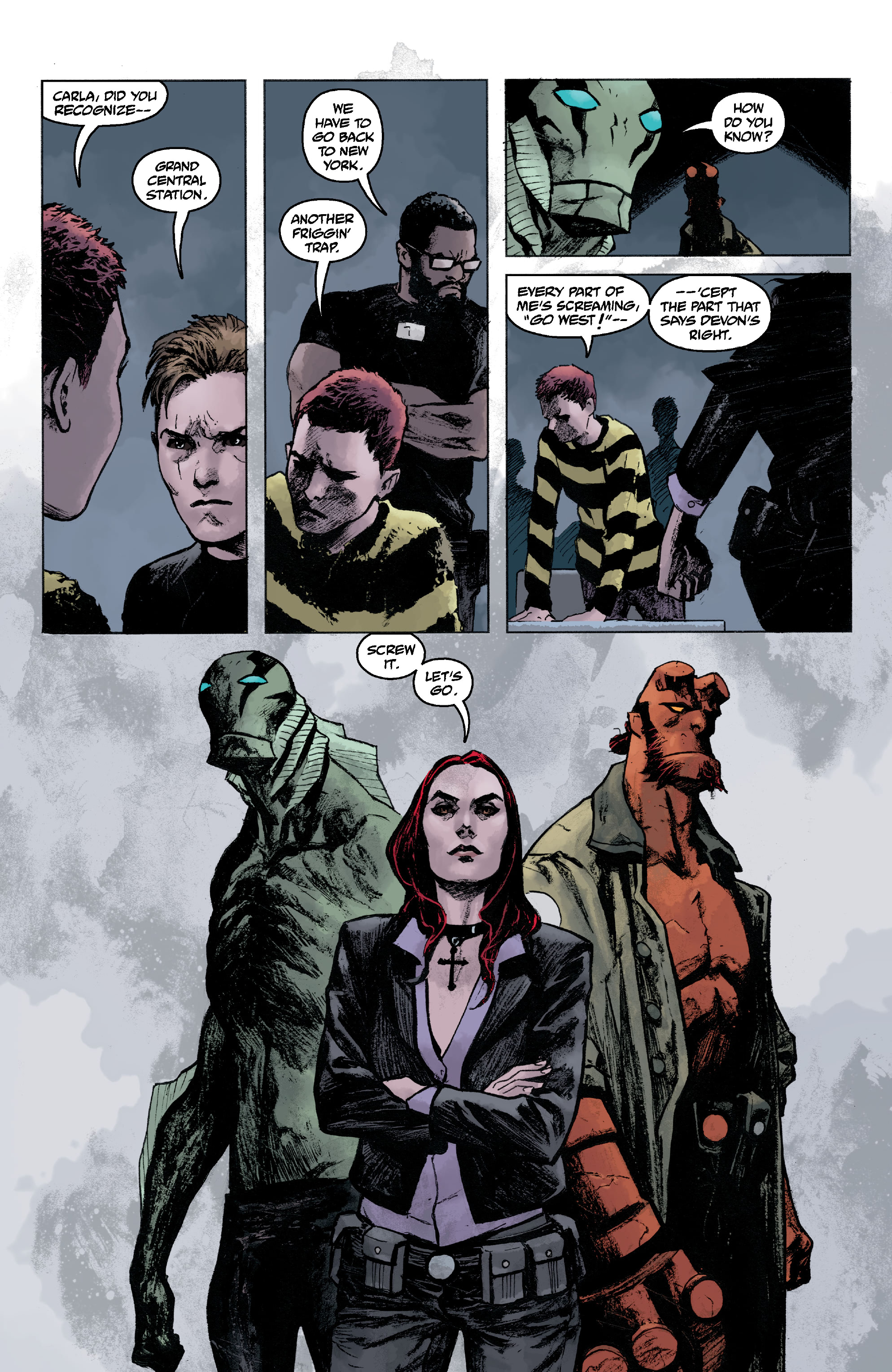 Read online B.P.R.D. The Devil You Know comic -  Issue # _Omnibus (Part 2) - 98